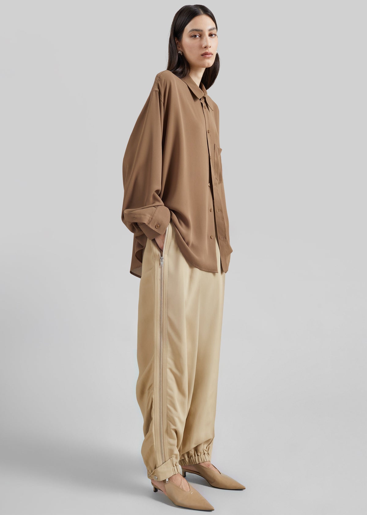 Shop the look image for CO Articulated Vented Pants - Khaki