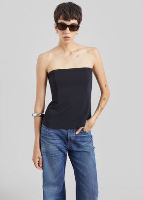 CO top bustier - Noir