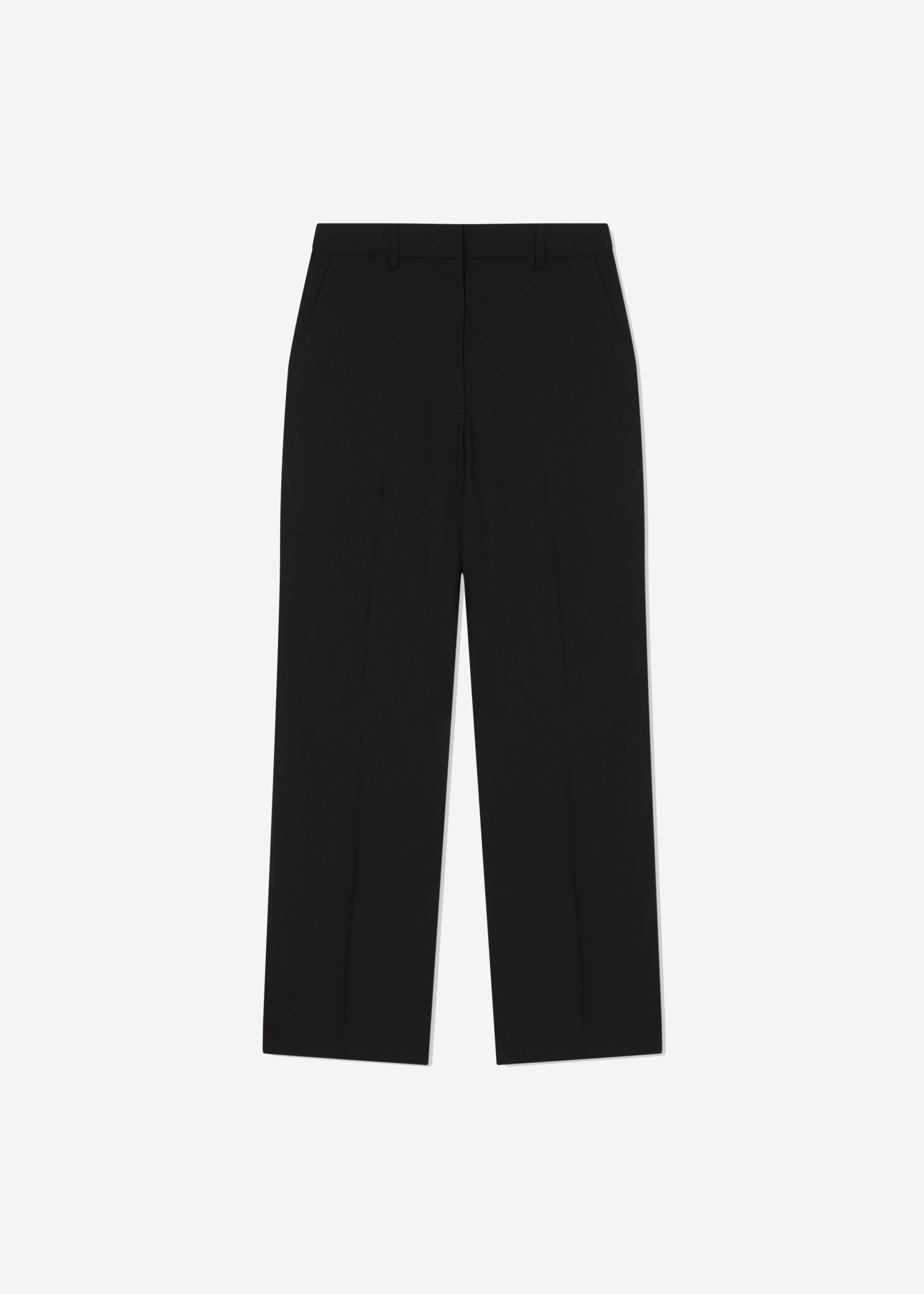 CO Cropped Flared Pants - Black - 6