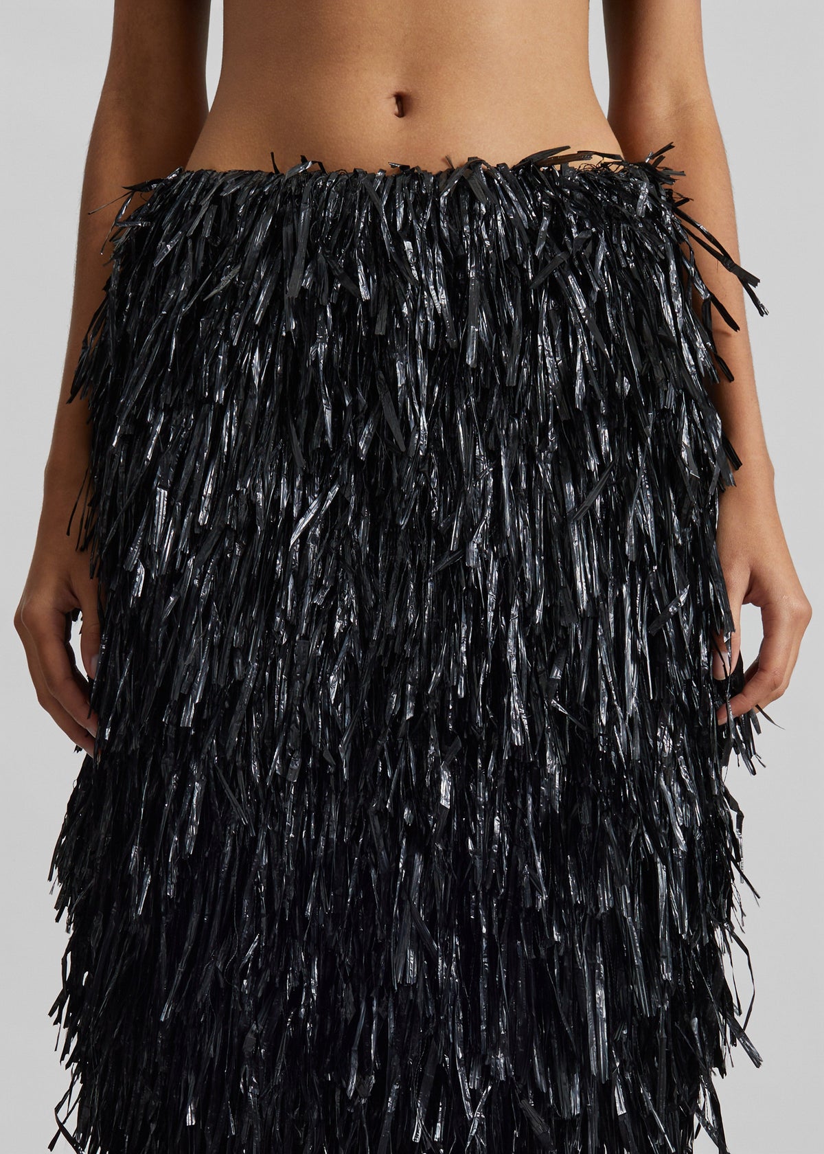 CO Fringe Skirt - Black - 4