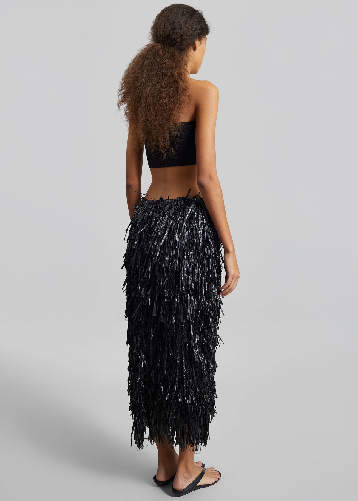 CO Fringe Skirt - Black - 7