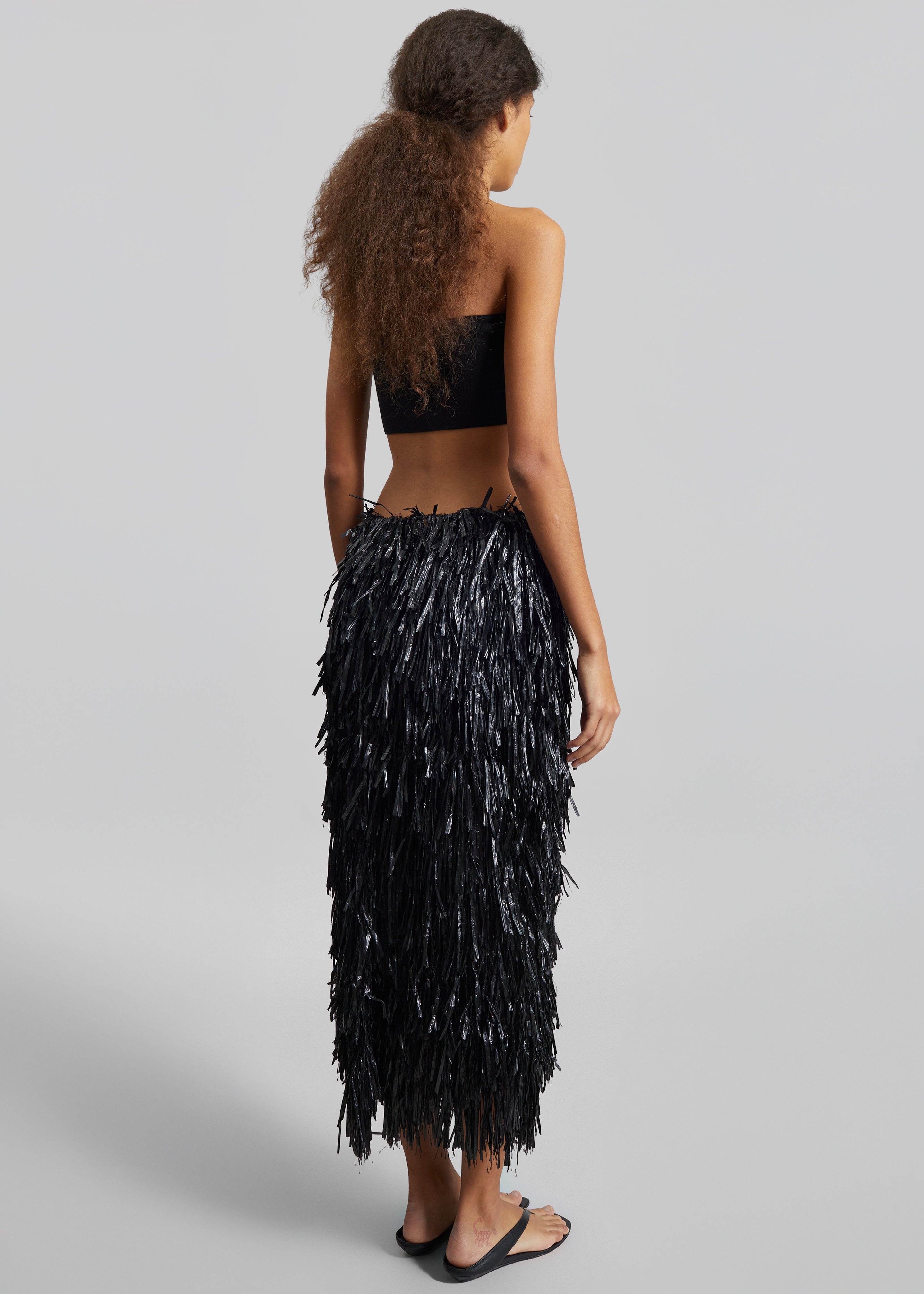 CO Fringe Skirt - Black - 7