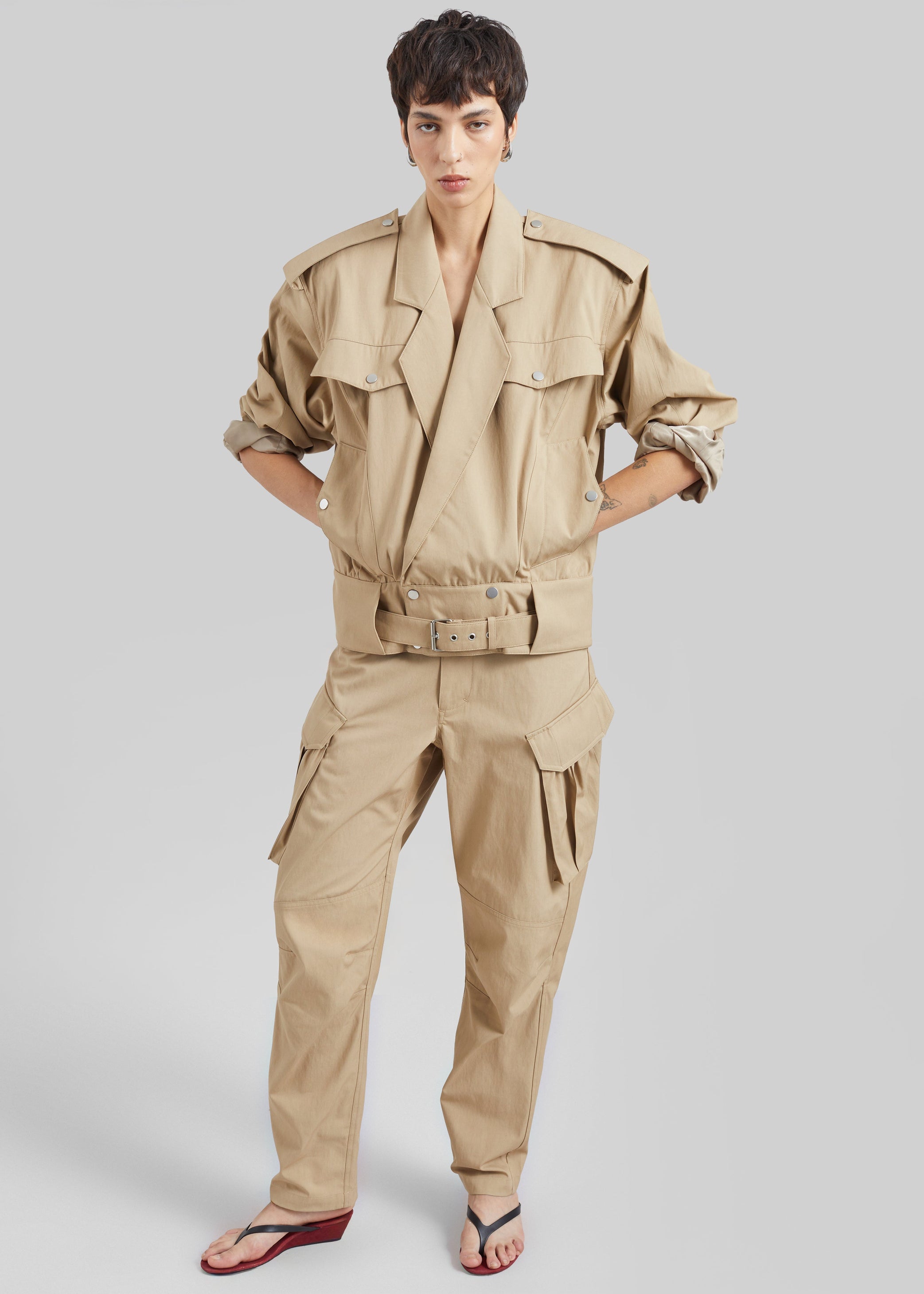 Shop the look image for CO Military Pants - Camel
