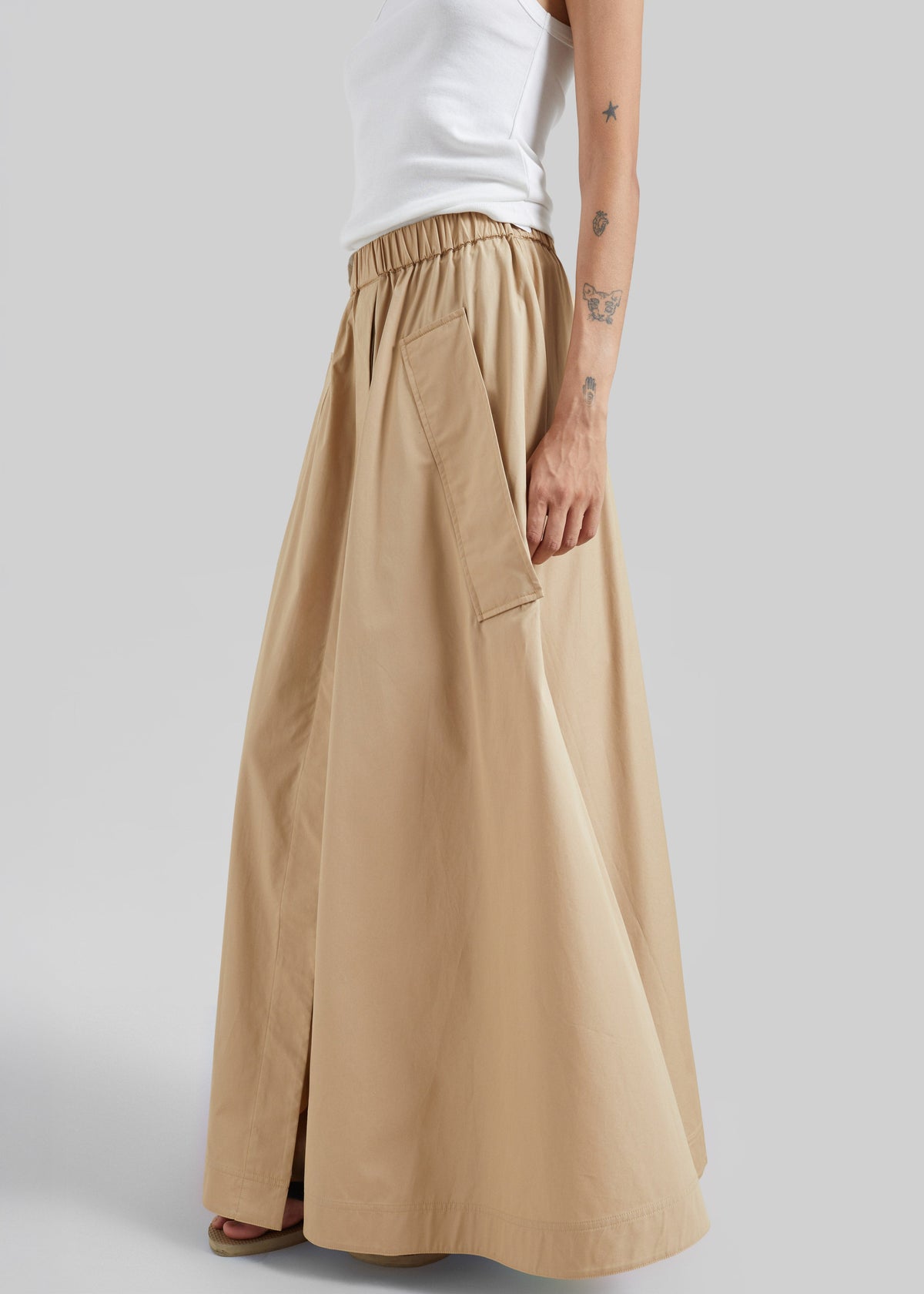 CO jupe parachute - Camel - 6