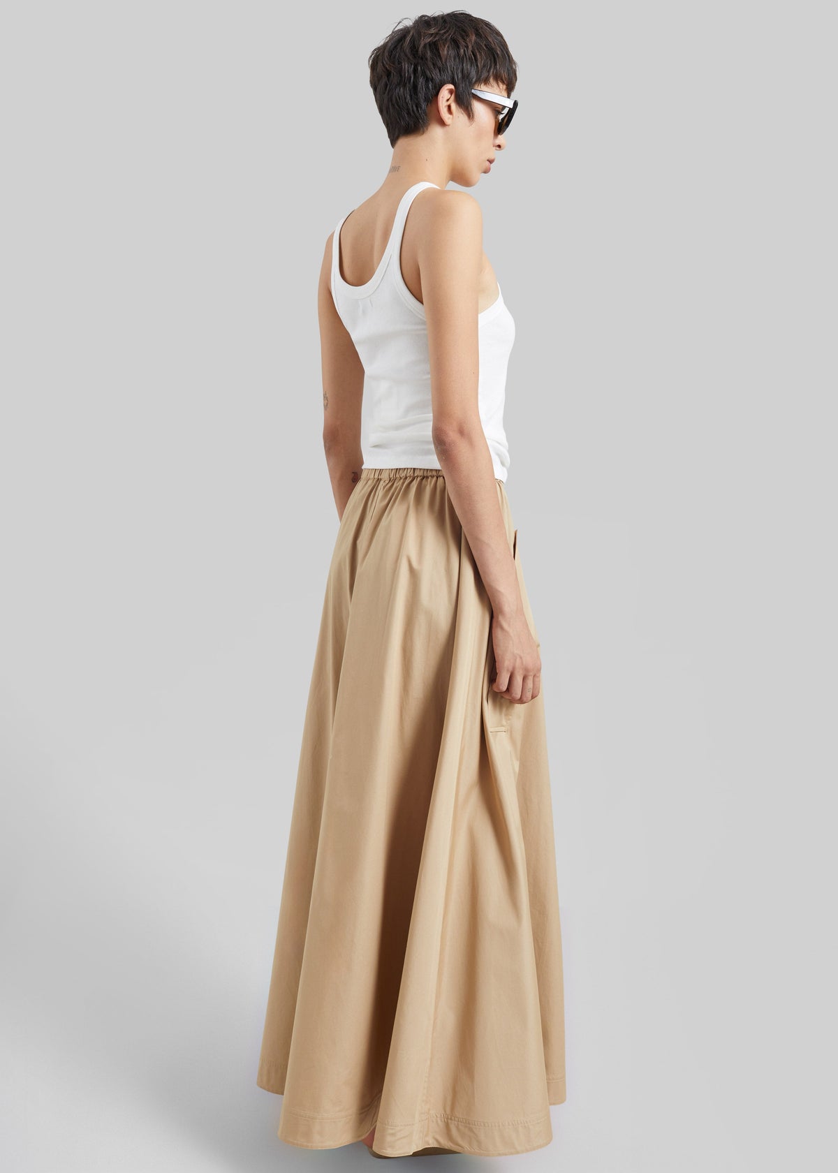 CO jupe parachute - Camel - 8