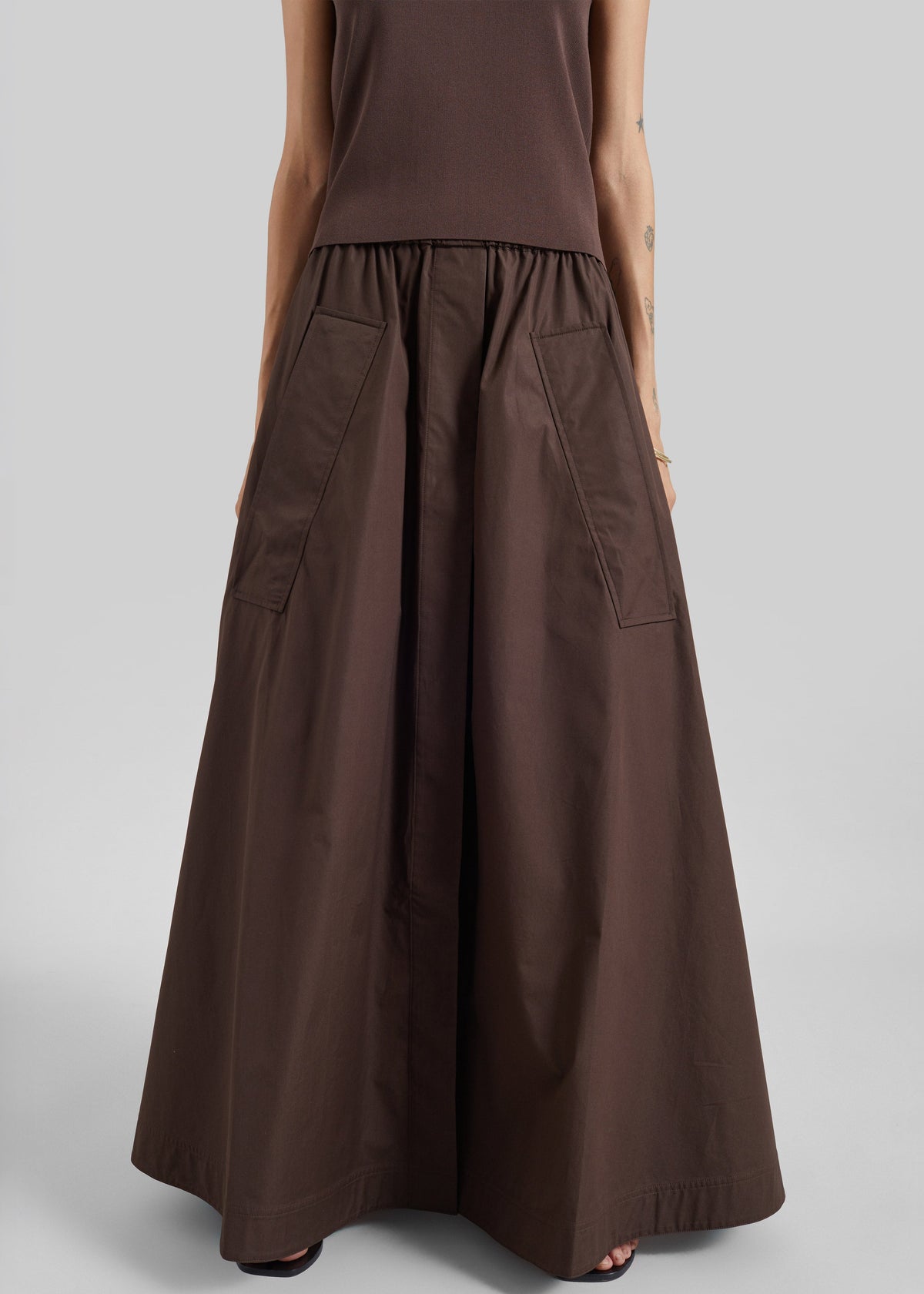 CO Parachute Skirt - Chocolate - 2