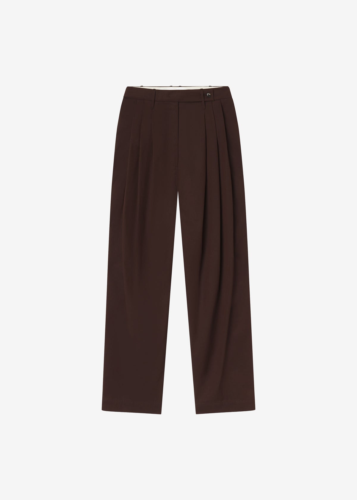 CO Pleated Pants - Chocolate - 6
