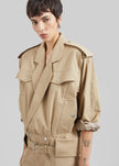 CO Tapered Sports Jacket - Camel