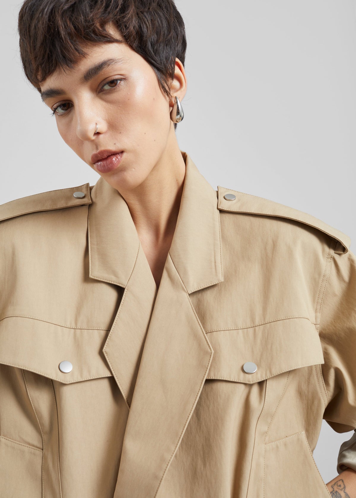 CO Tapered Sports Jacket - Camel - 4