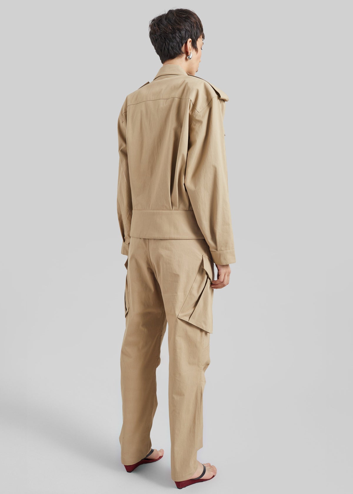 CO Tapered Sports Jacket - Camel - 5