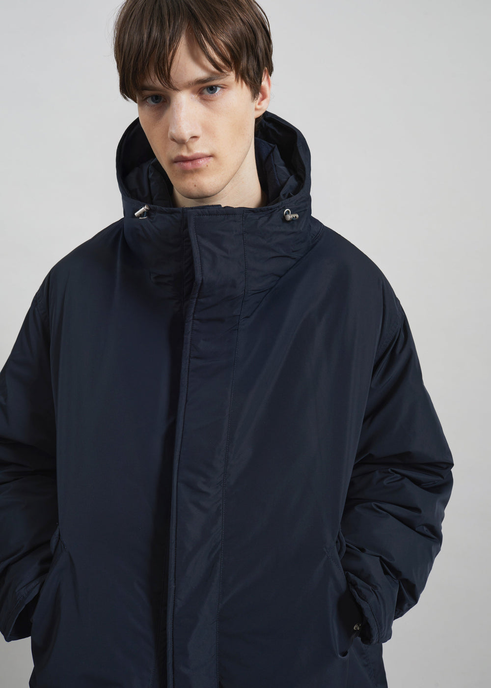 Cobar Padded Parka - Dark Navy - 1