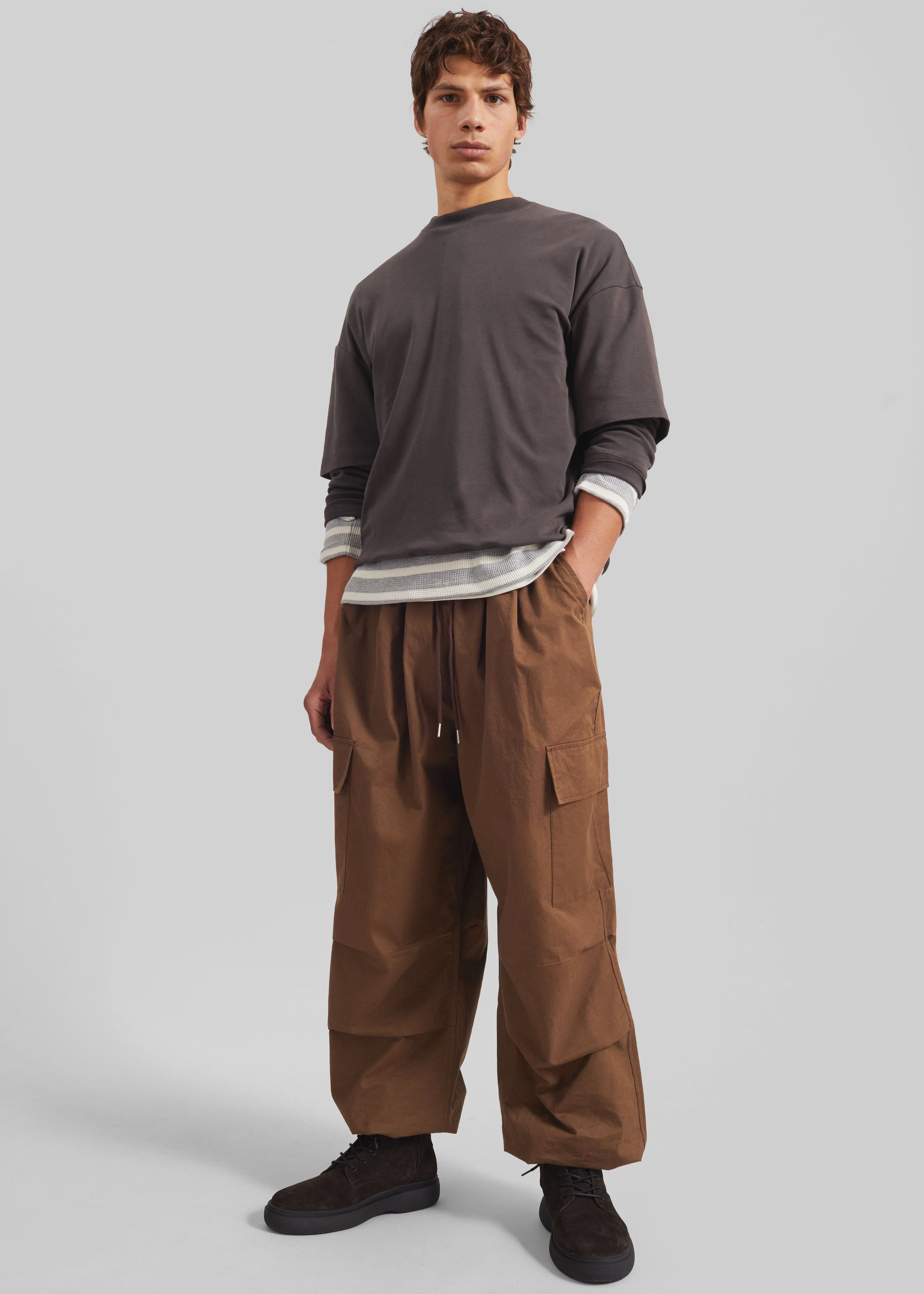 Shop the look image for Cobourg Cargo Pants - Brown