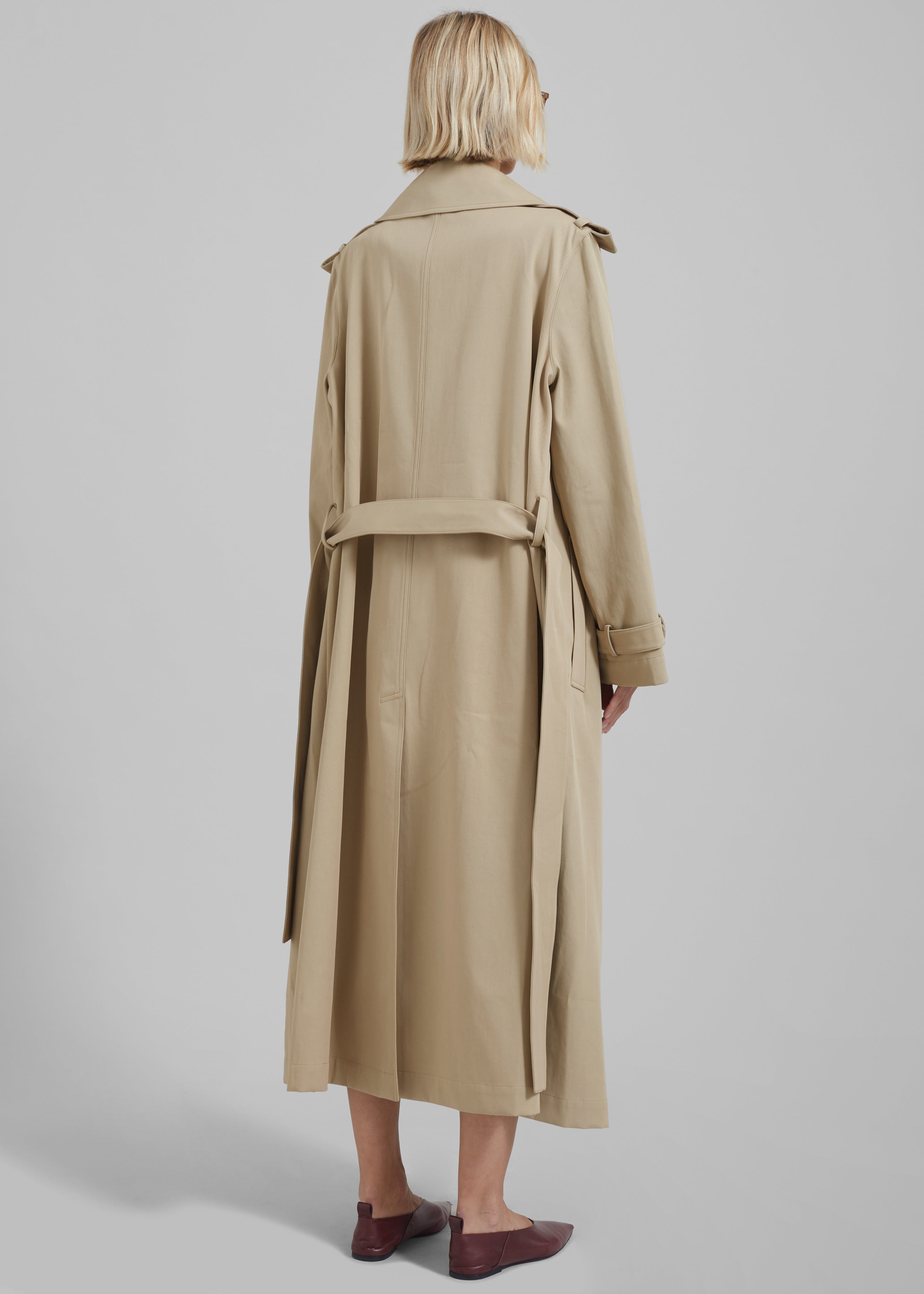 Coline Trench Coat - Beige - 10