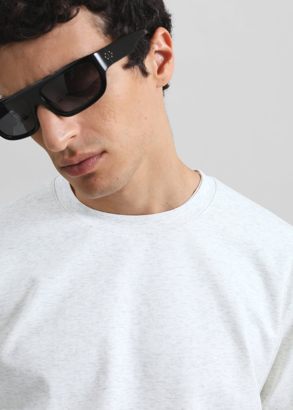 Colebee Soft Jersey T-Shirt - Grey Melange - 1