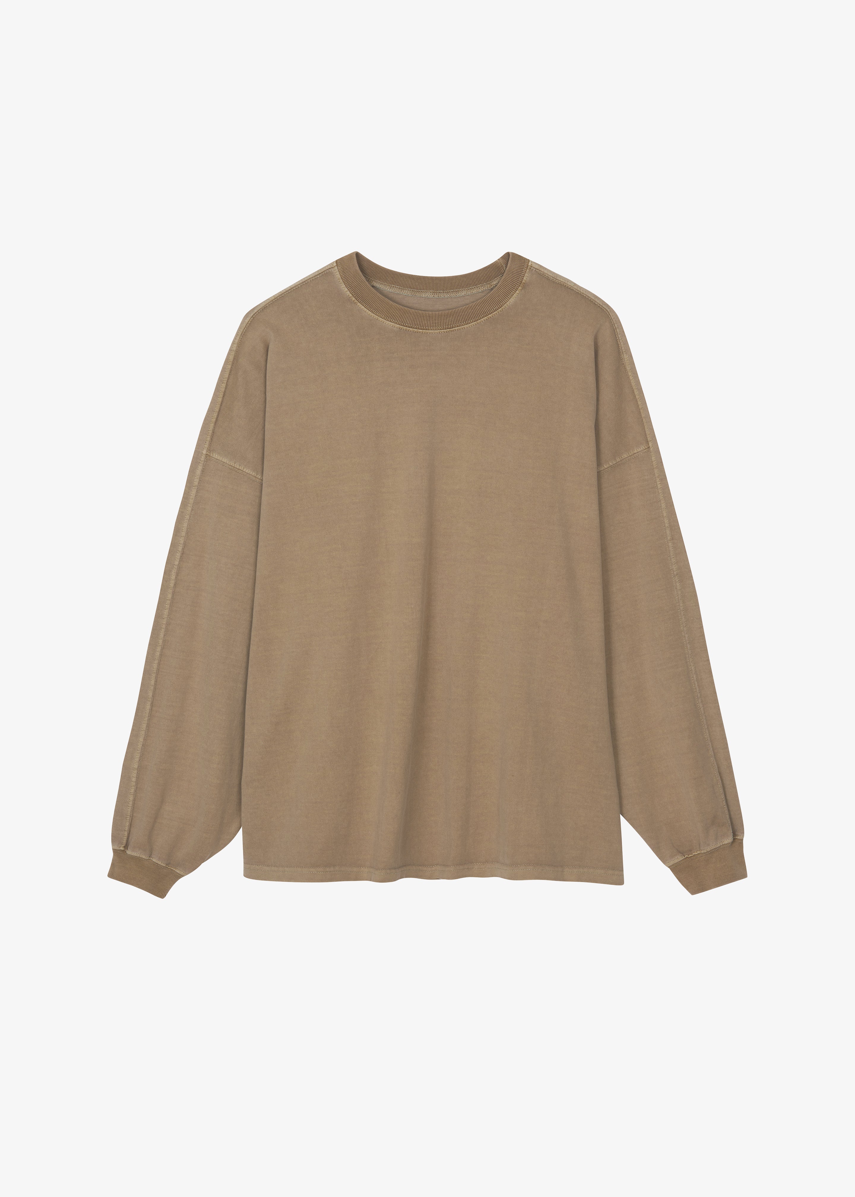 Collins Long Sleeve Tee - Camel - 7