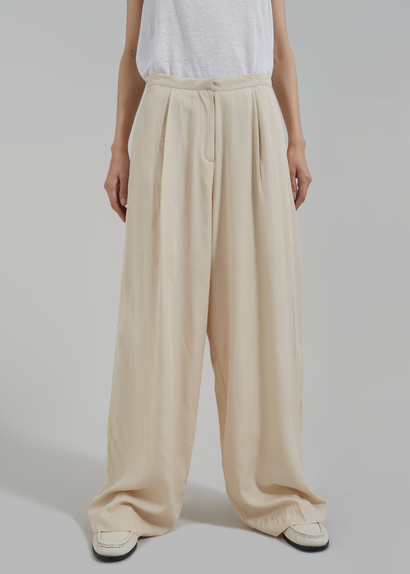 Colyn Trousers - Beige - 1