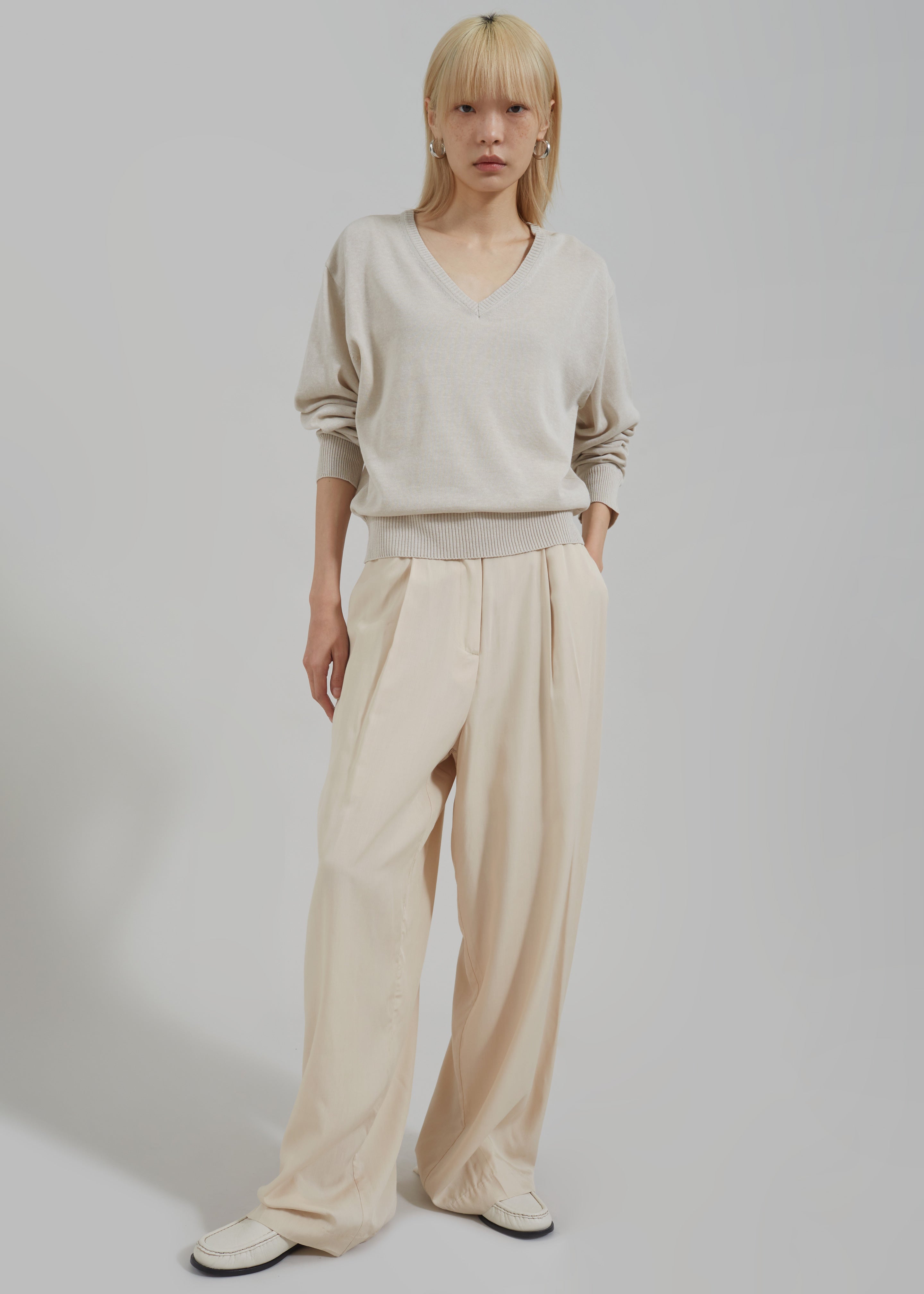 Colyn Trousers - Beige - 4