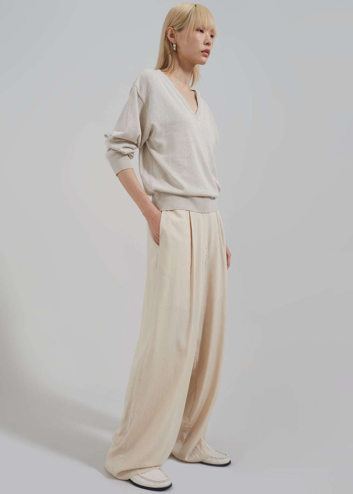 Colyn Trousers - Beige - 4