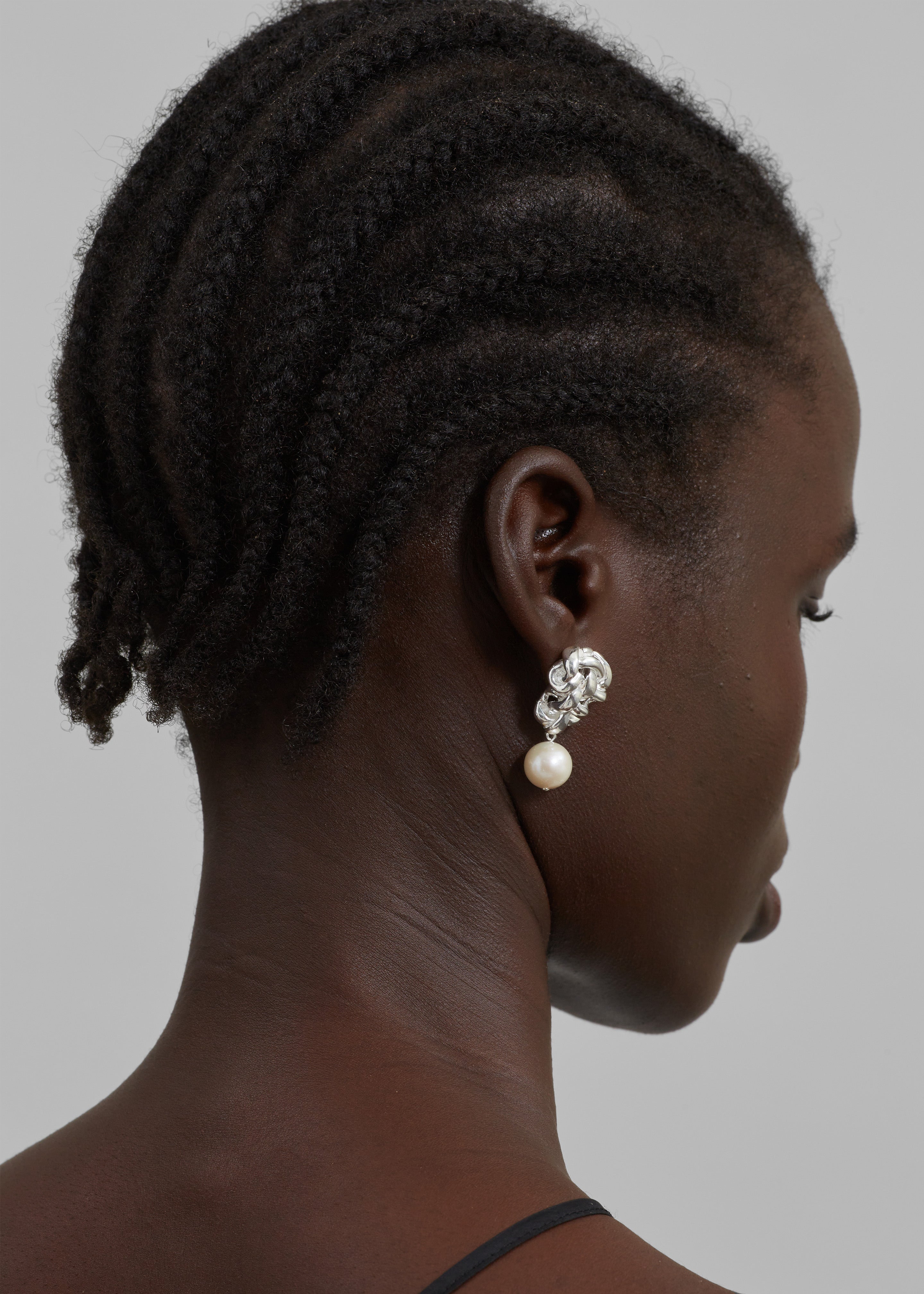 Completedworks The Paths of Memory Earrings - Pearl/Rhodium - 7