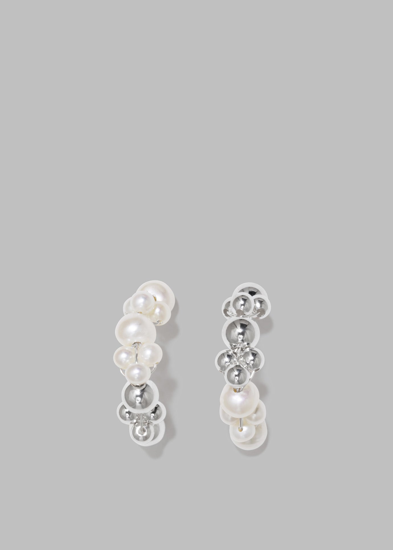 Completedworks Every Cloud Has A Silver Lining Earrings - Pearl/Sterling Silver