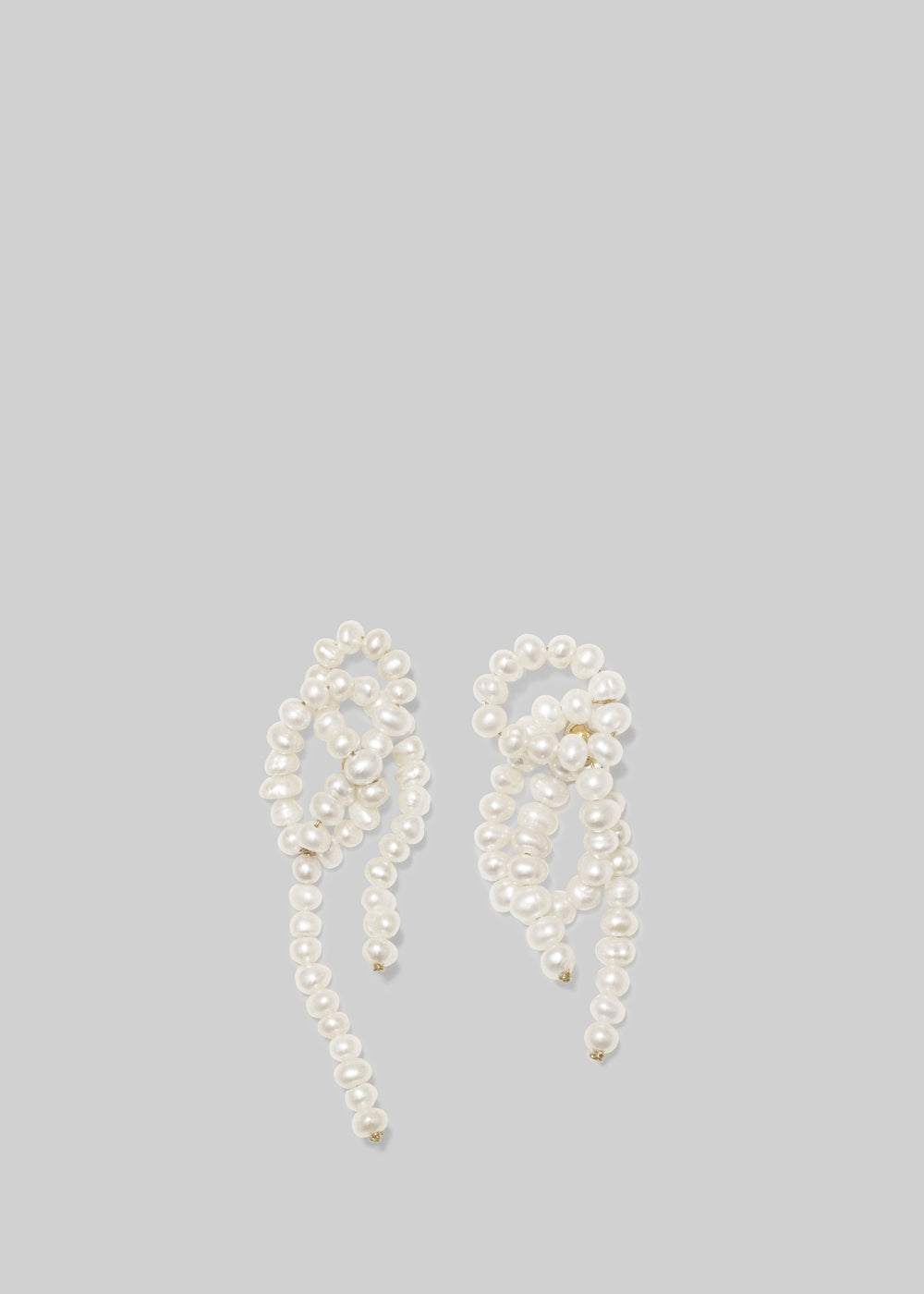Completedworks The Break Between The Clouds Earrings - White