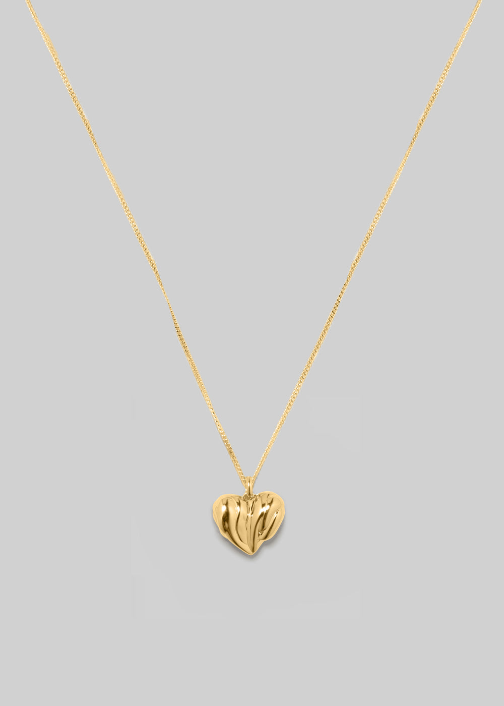 Completedworks Small Heart Locket Necklace - Gold