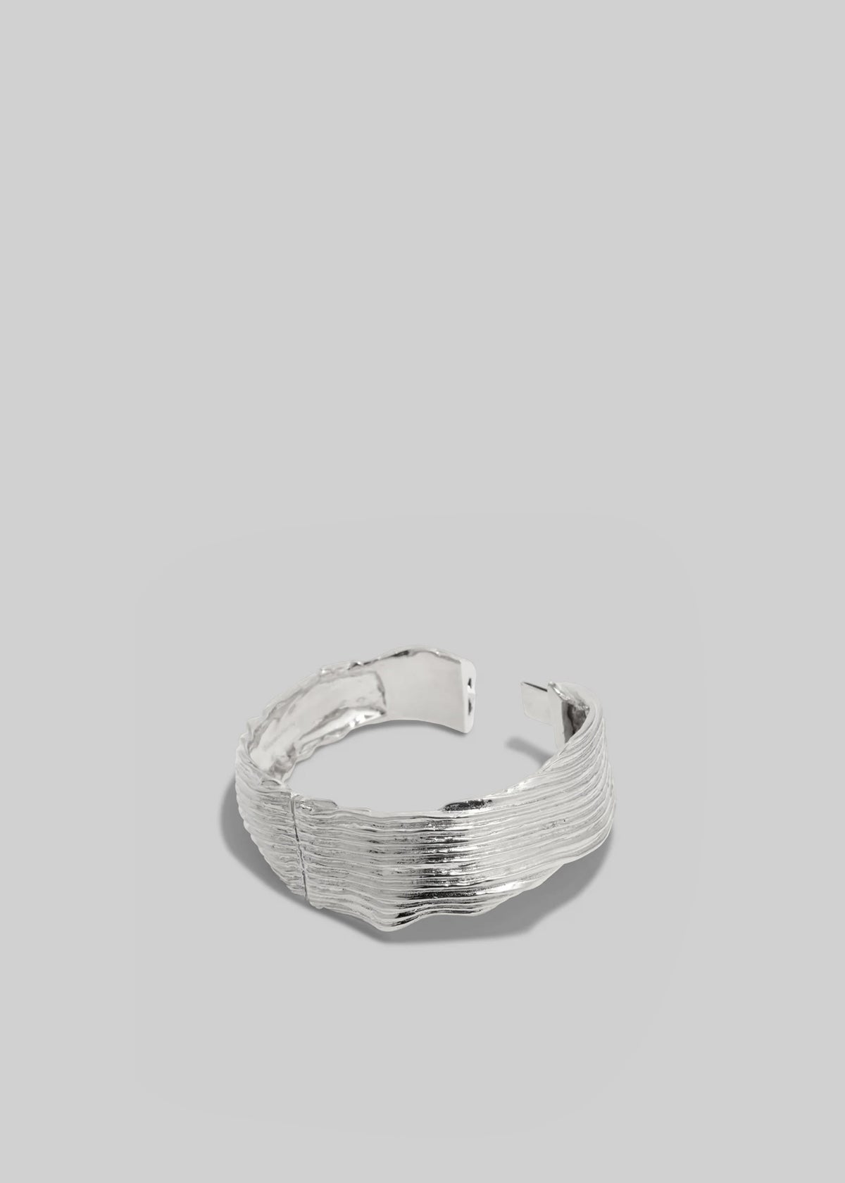 Completedworks Pleated Cuff - Silver - 1