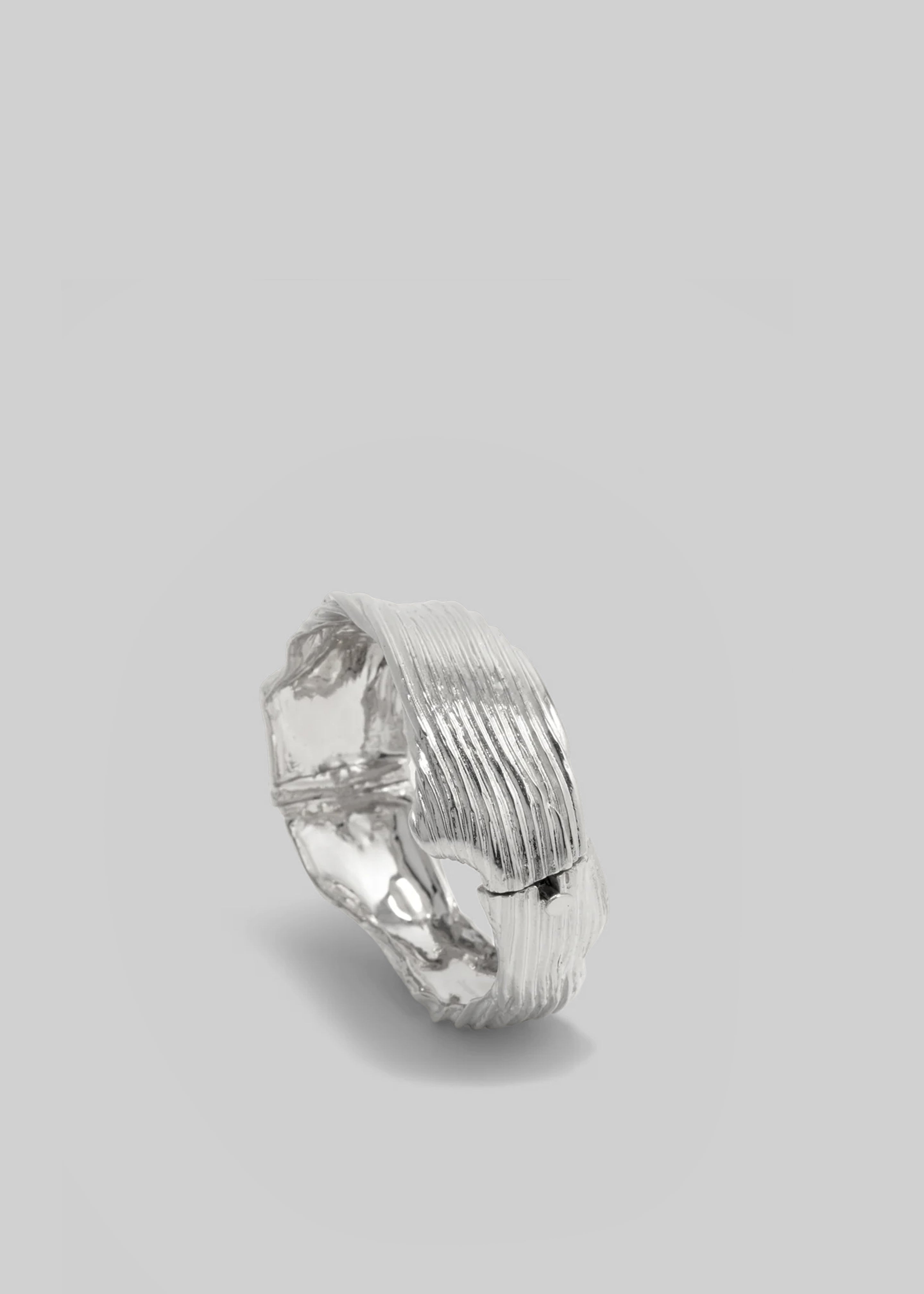Completedworks Pleated Cuff - Silver - 4