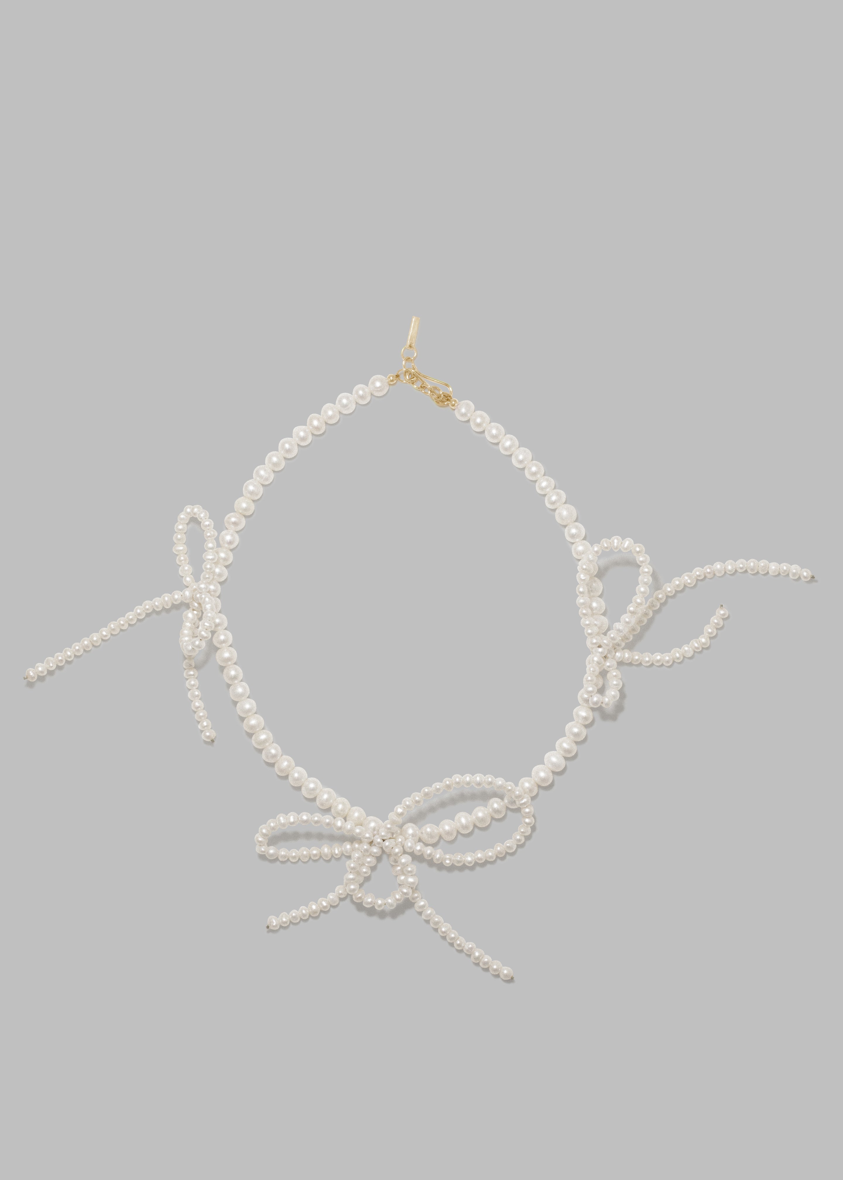 Completedworks P140 Necklace - Pearl/Gold Vermeil - 5