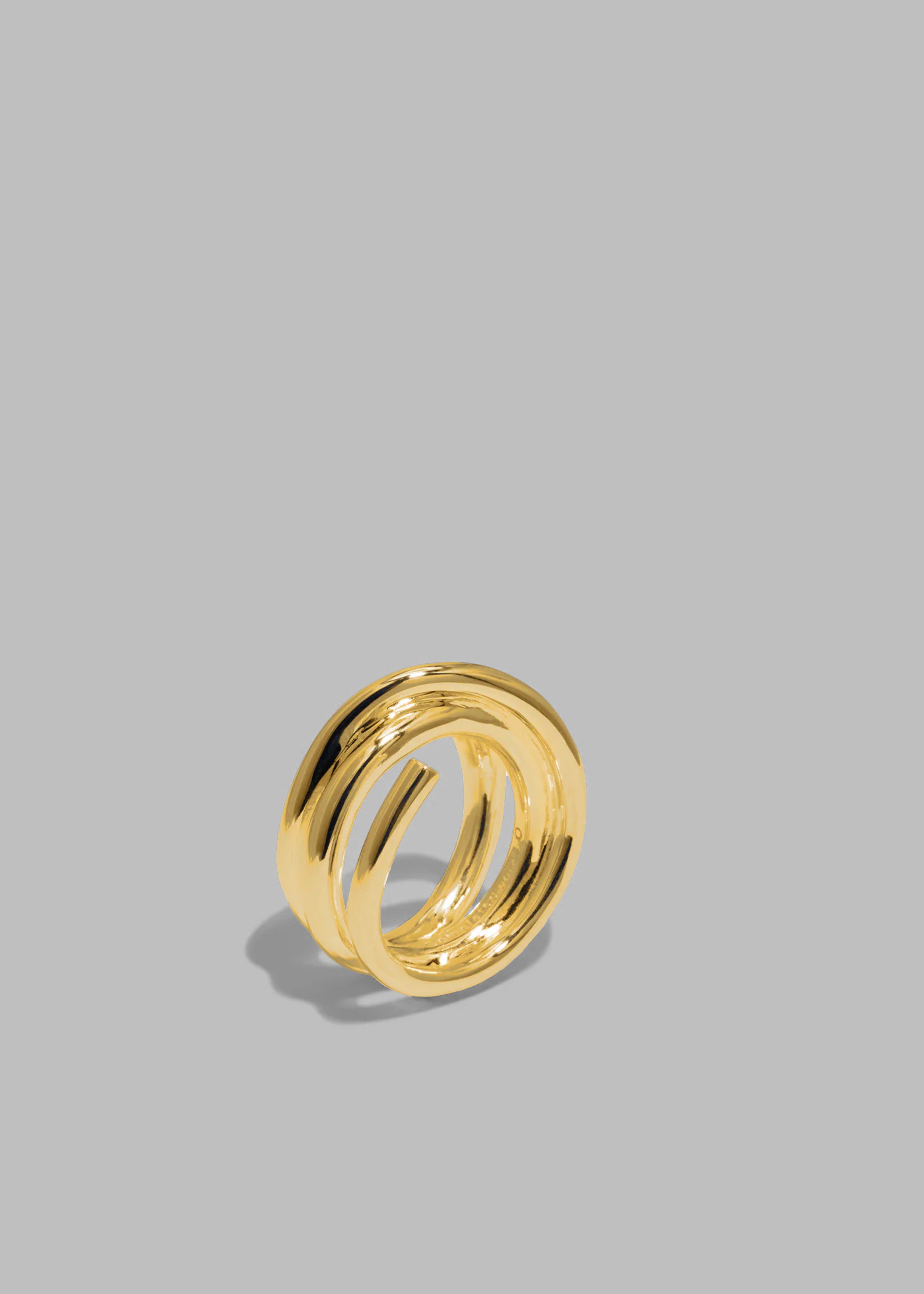 Completedworks Zirconia Ring - Gold - 4