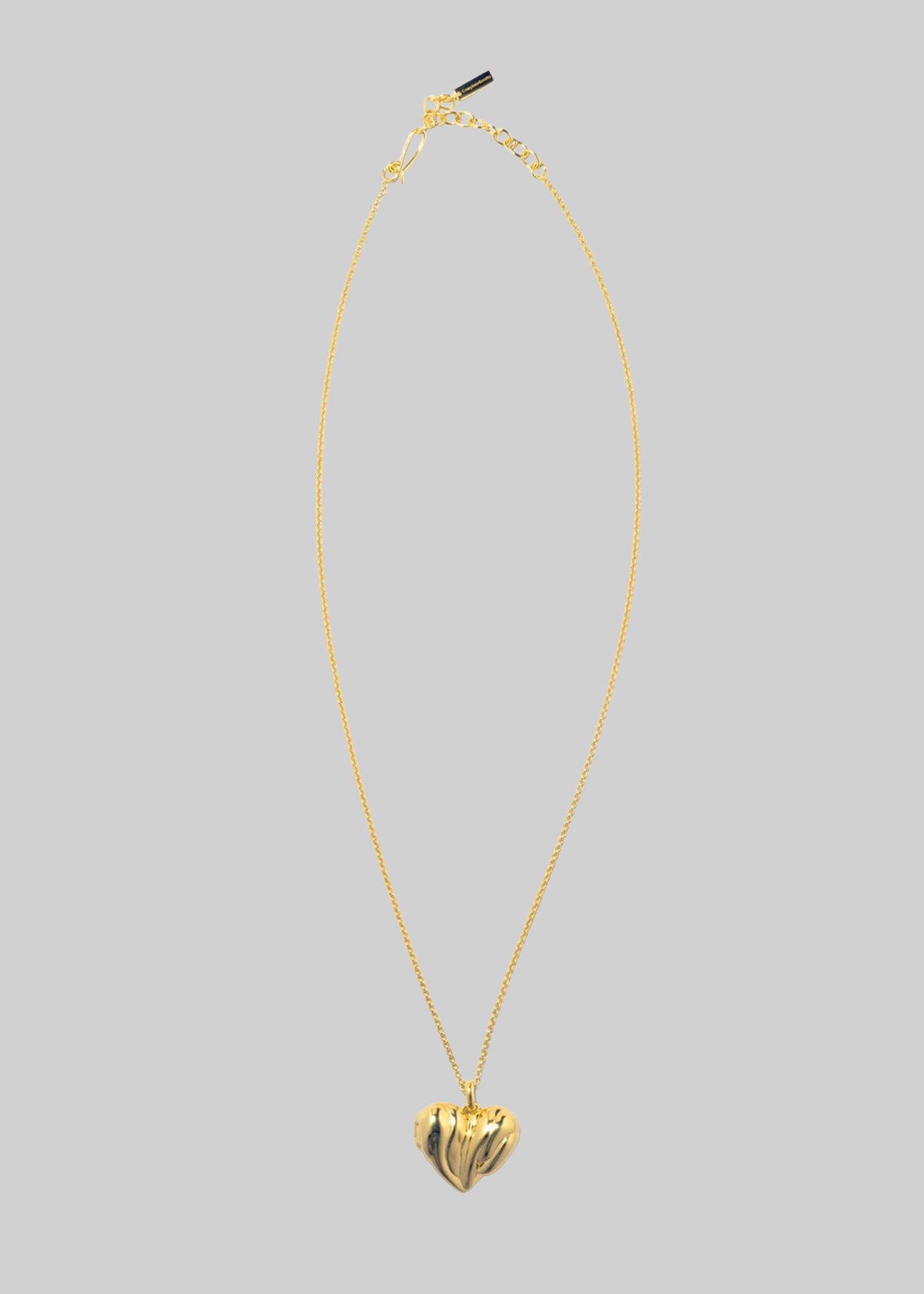 Completedworks Heart Locket Pendant Necklace - Gold - 5