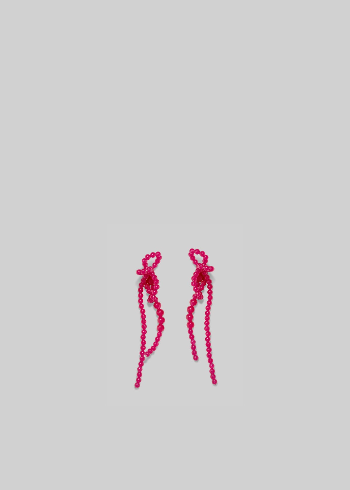 Completedworks Chalcedony Beaded Drop Earrings - Pink - 2