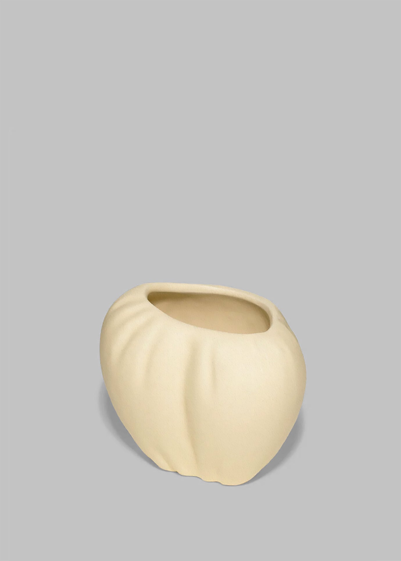 Completedworks Small Vase - Textured Yellow