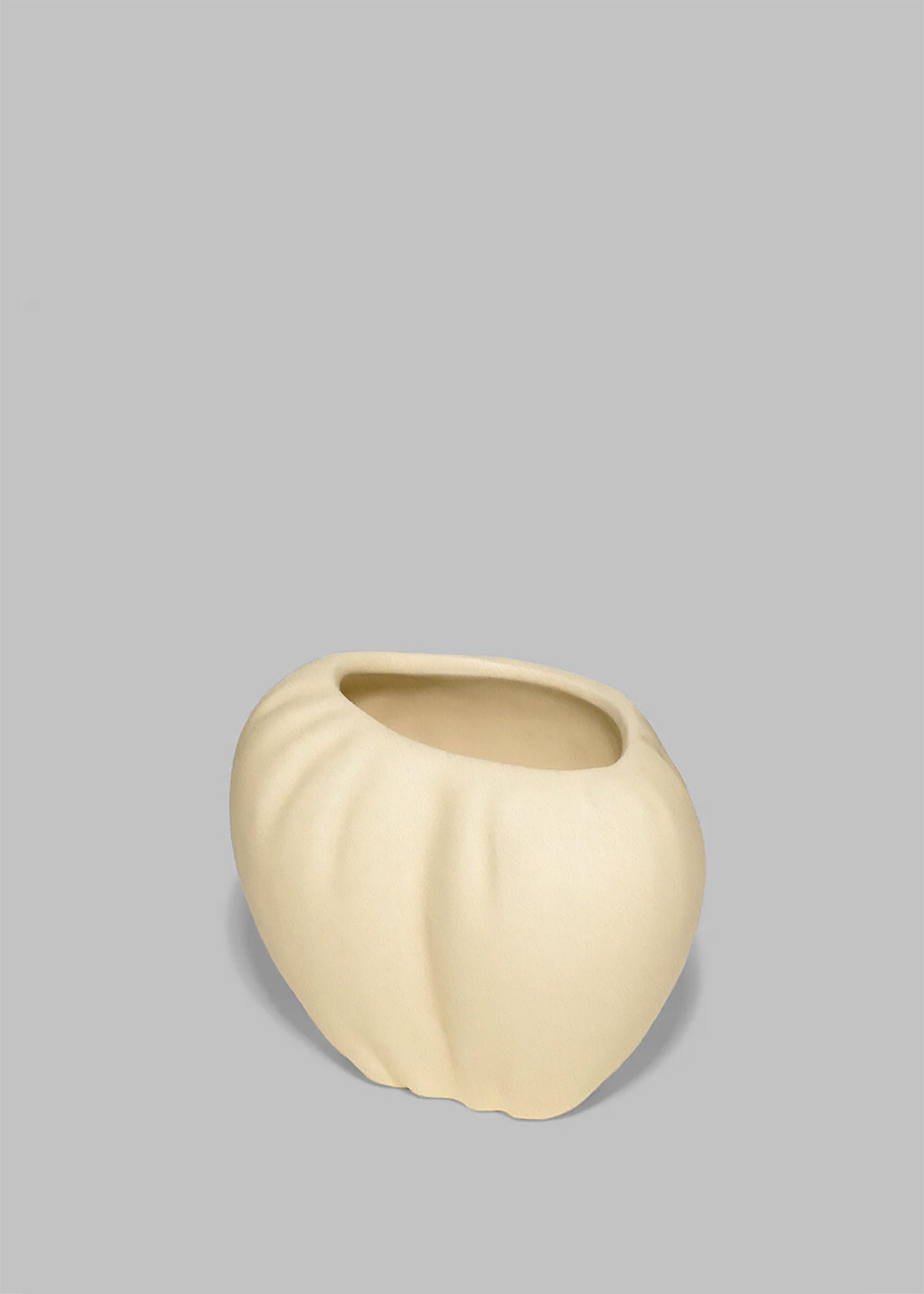 Completedworks Small Vase - Textured Yellow - 1