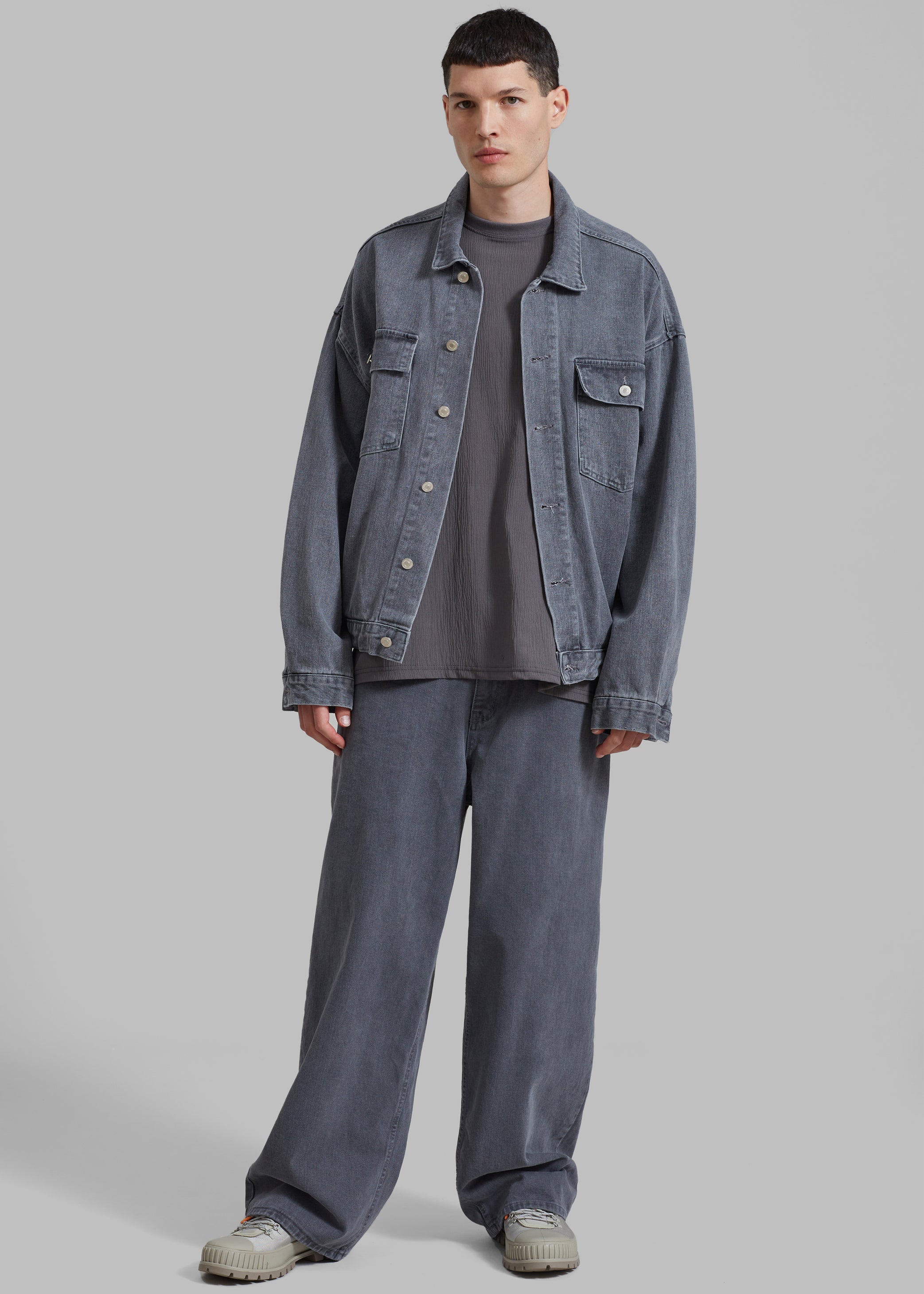 Shop the look image for Connor Jeans - Grey Wash