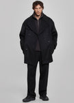 Cooper Wool Peacoat - Black