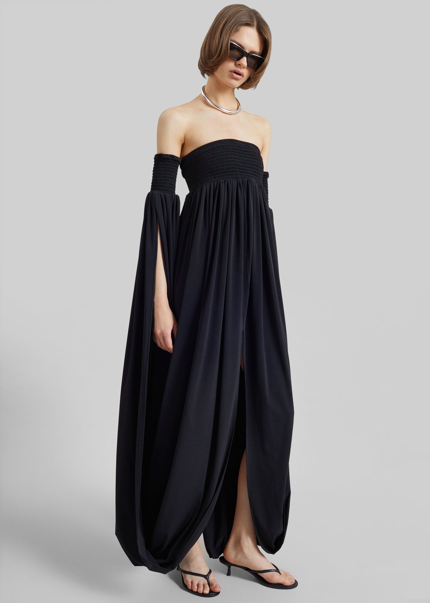 Eryn Sleeveless Pintuck Dress