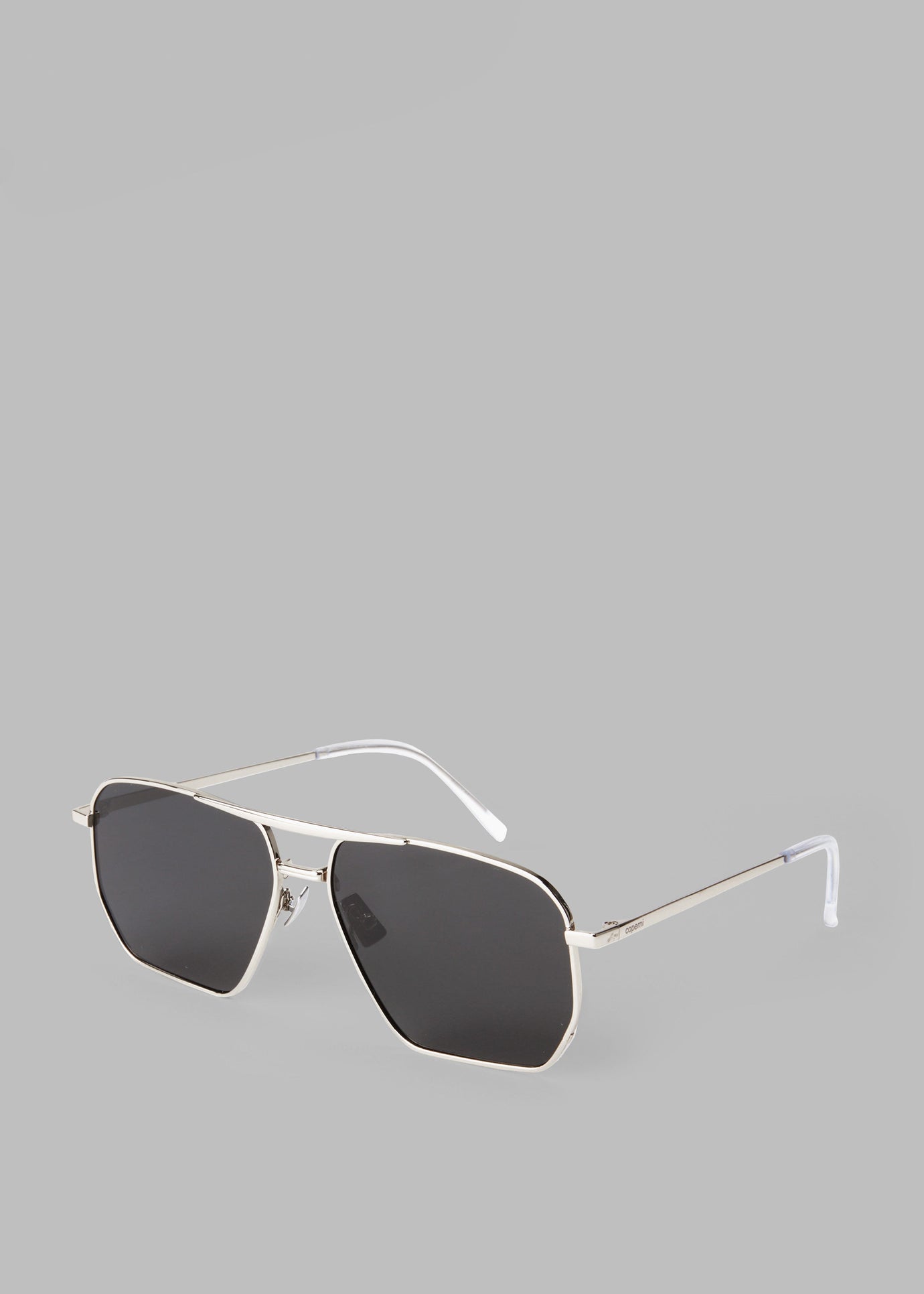 Coperni Aviator Sunglasses - Silver/Black - 1