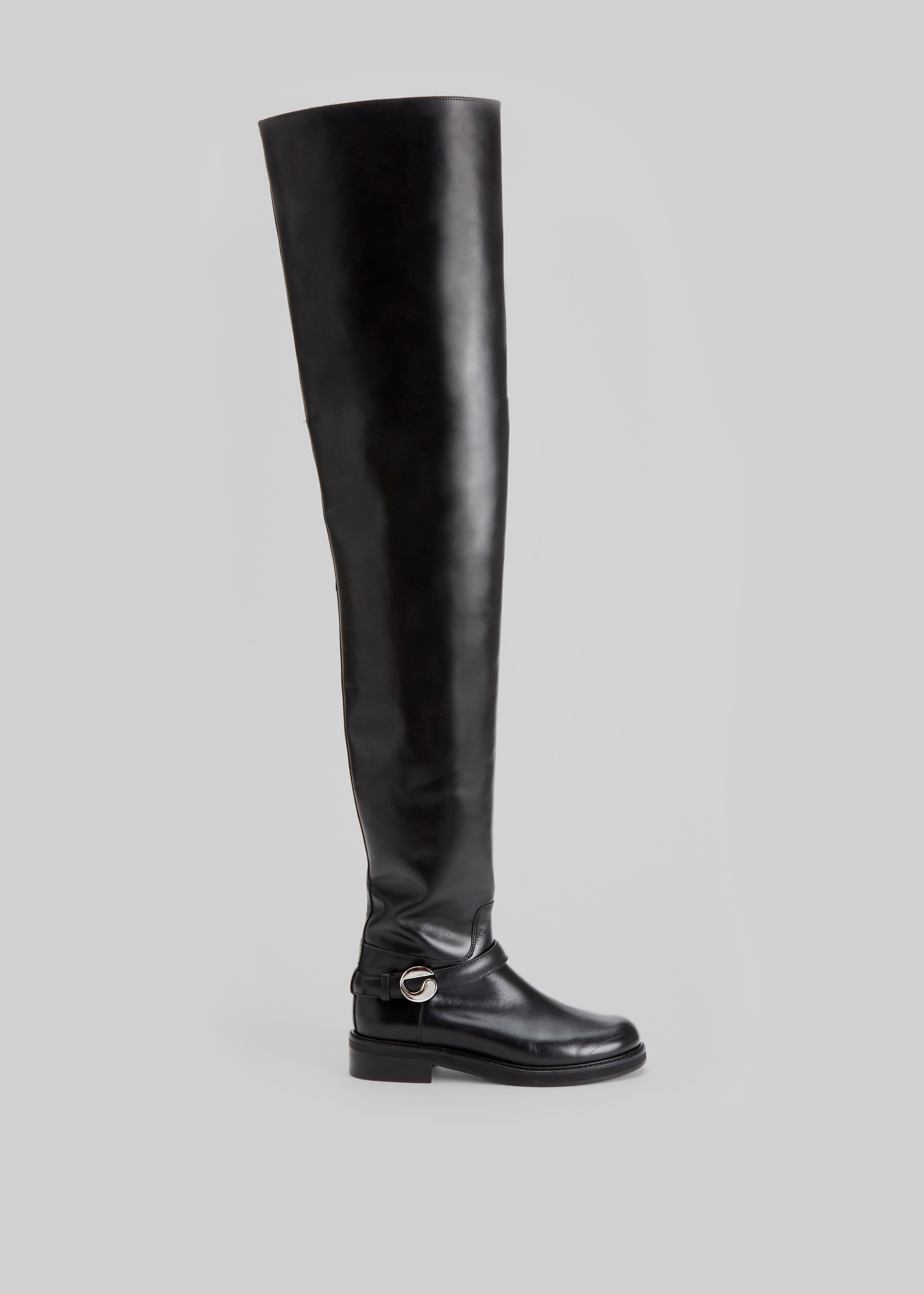 Coperni Belt High Cavalier Boots - Black - 4
