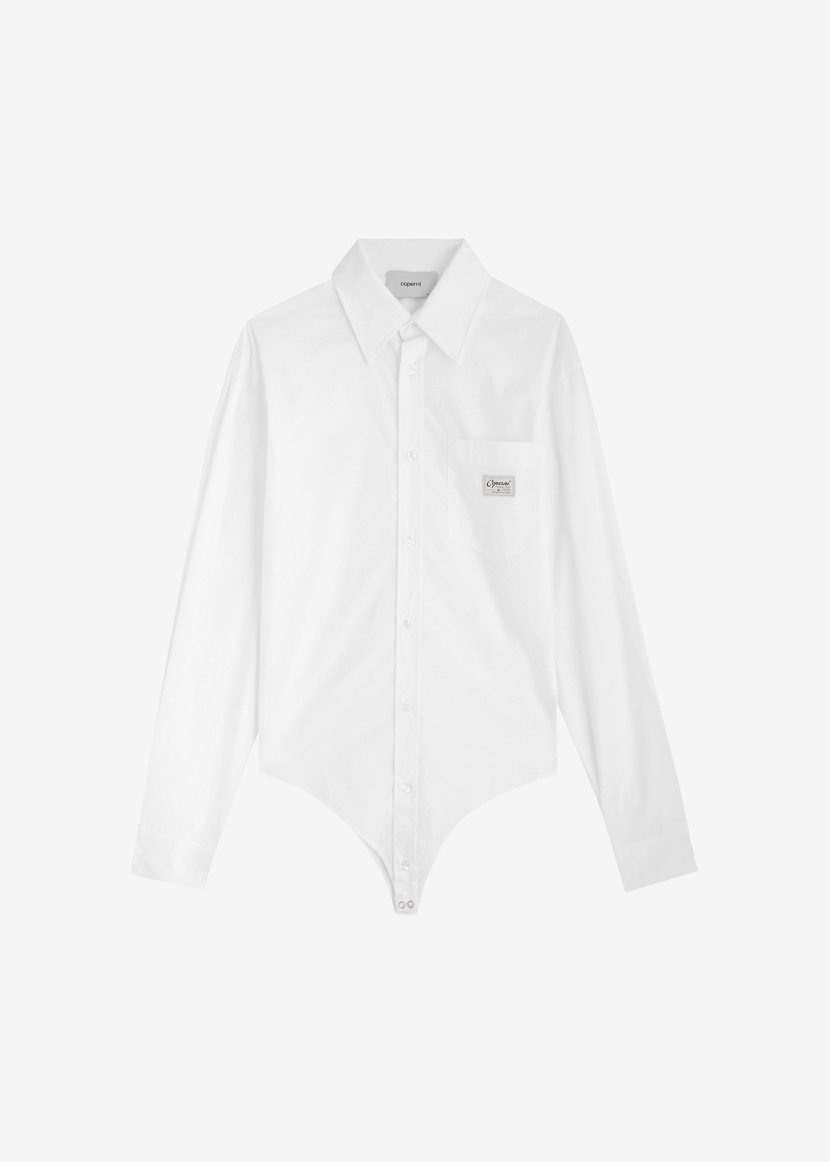 Coperni Body Poplin Shirt - White - 8