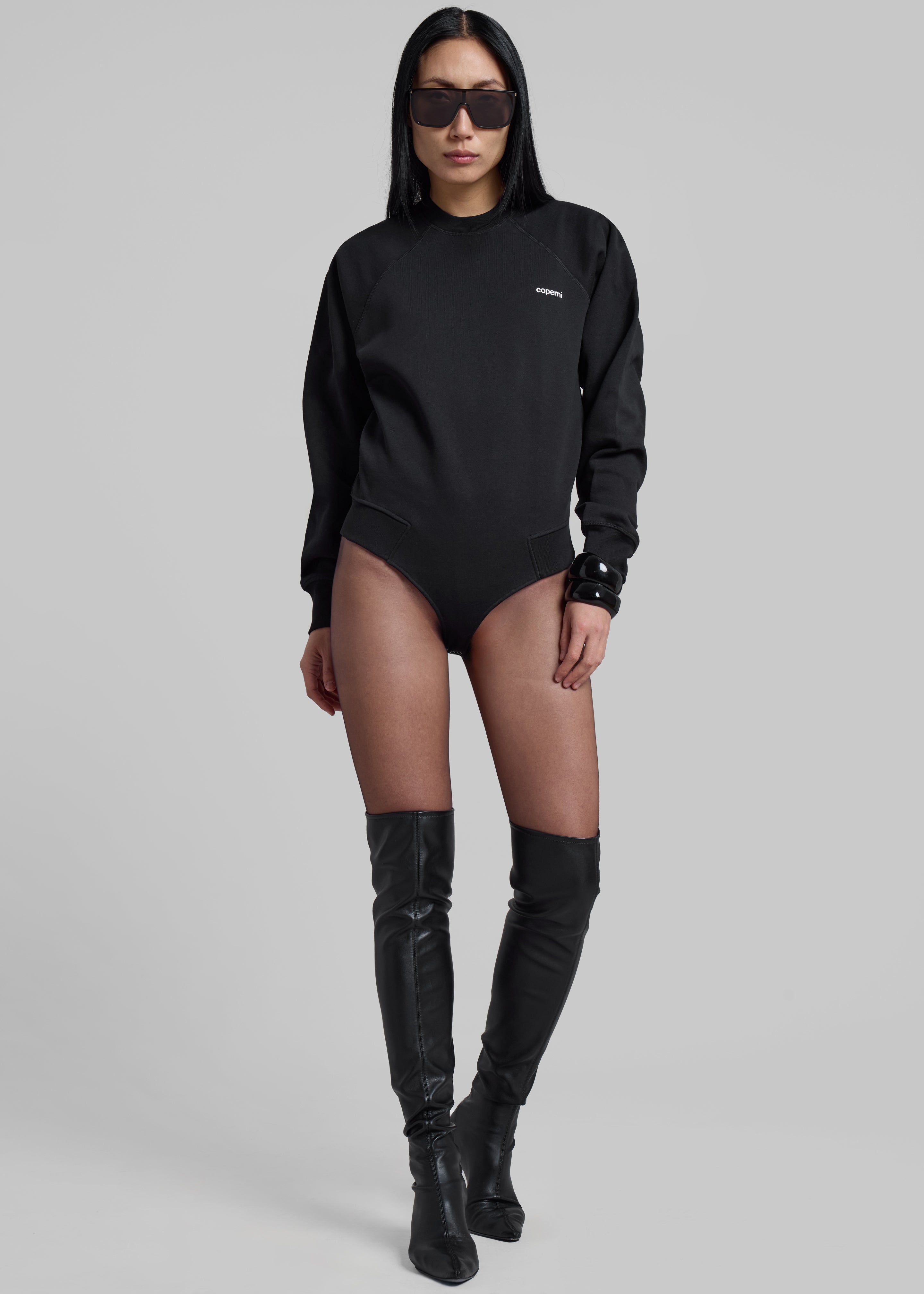 Coperni Crewneck Sweatshirt Body - Black - 1