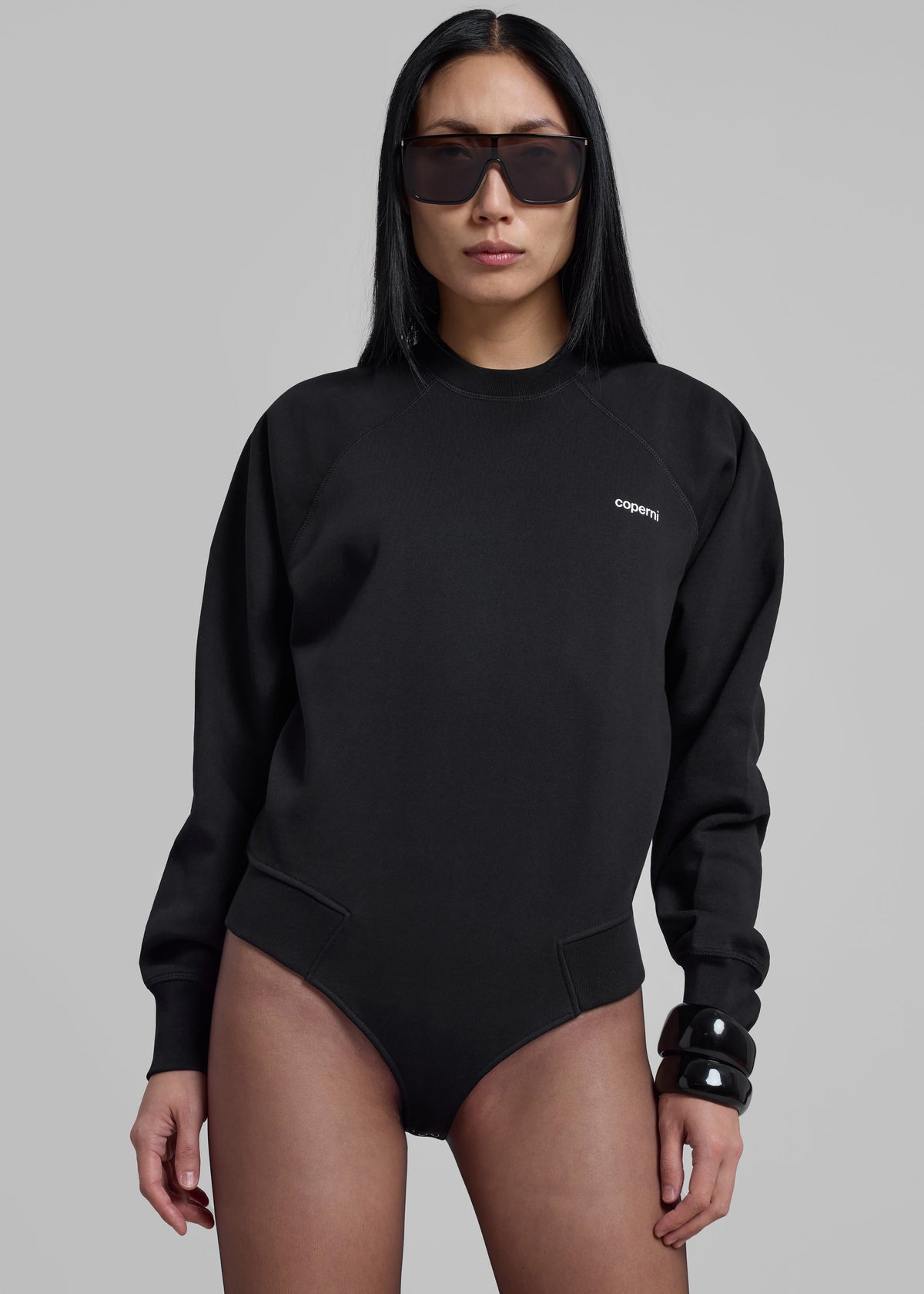 Coperni Crewneck Sweatshirt Body - Black - 3