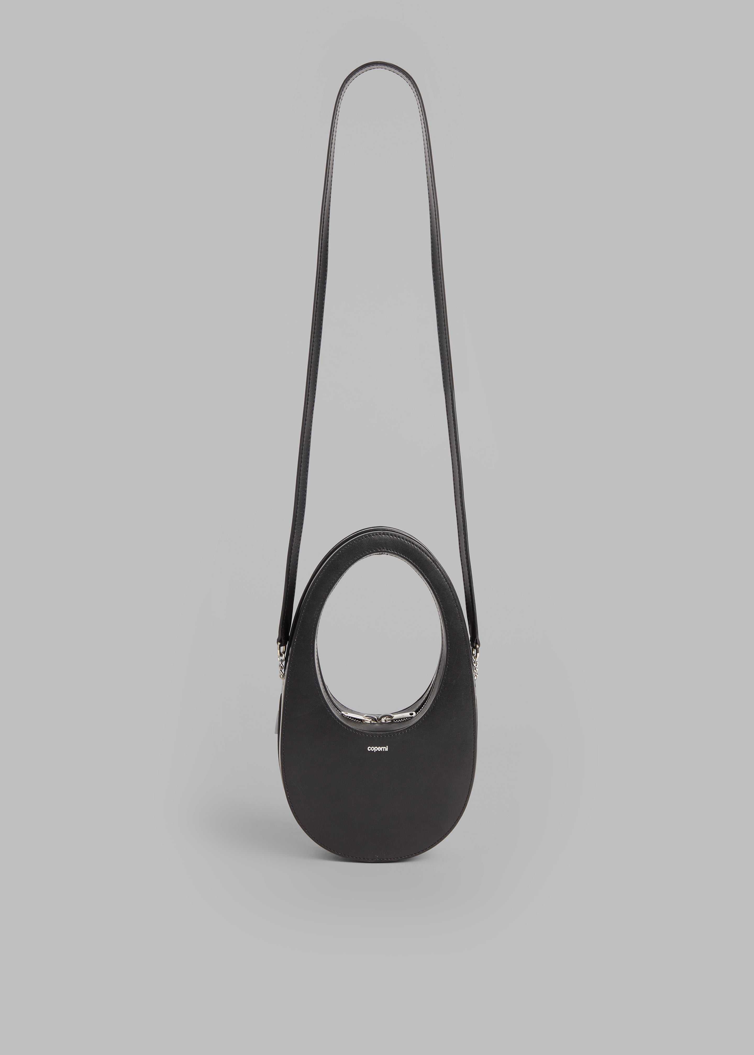 Coperni Crossbody Mini Swipe Bag - Black - 1