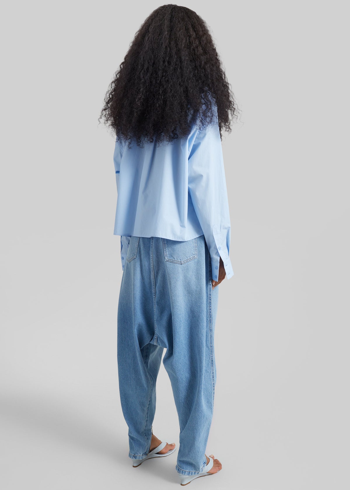 Coperni Denim Sarouel Pants - Blue Light - 6