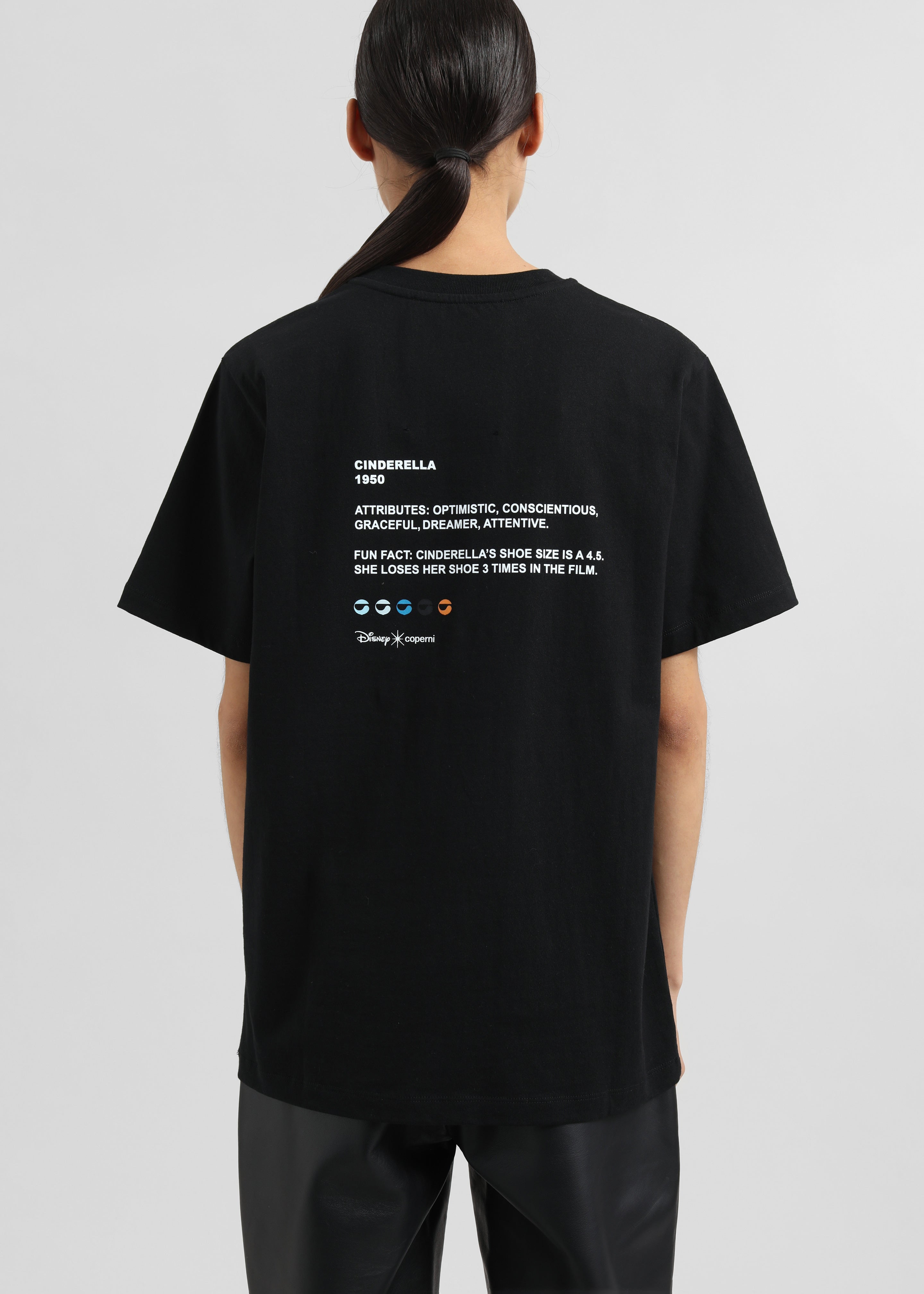 Disney x Coperni Cinderella T-Shirt - Black - 4