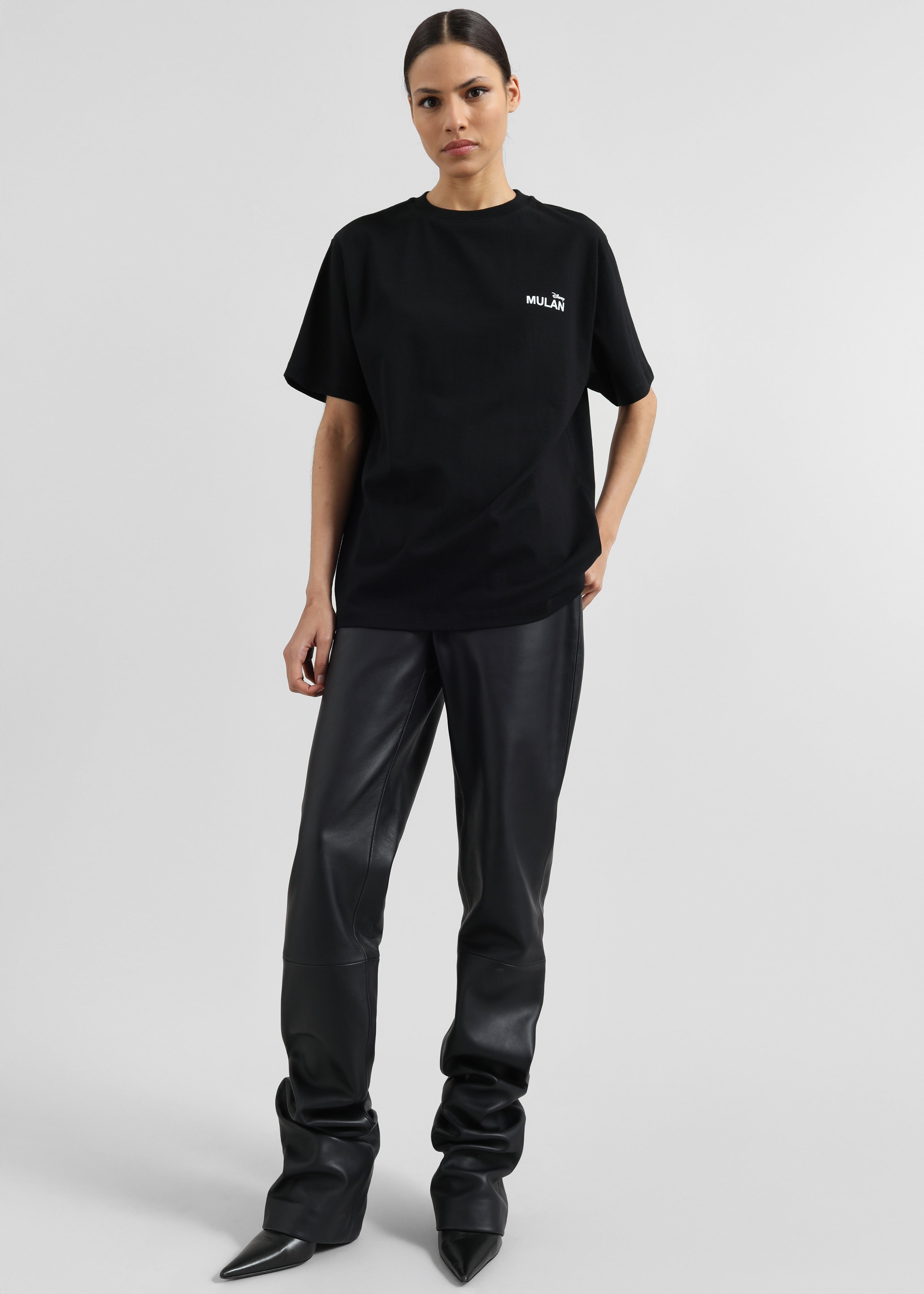 Disney x Coperni Mulan T-Shirt - Black - 1