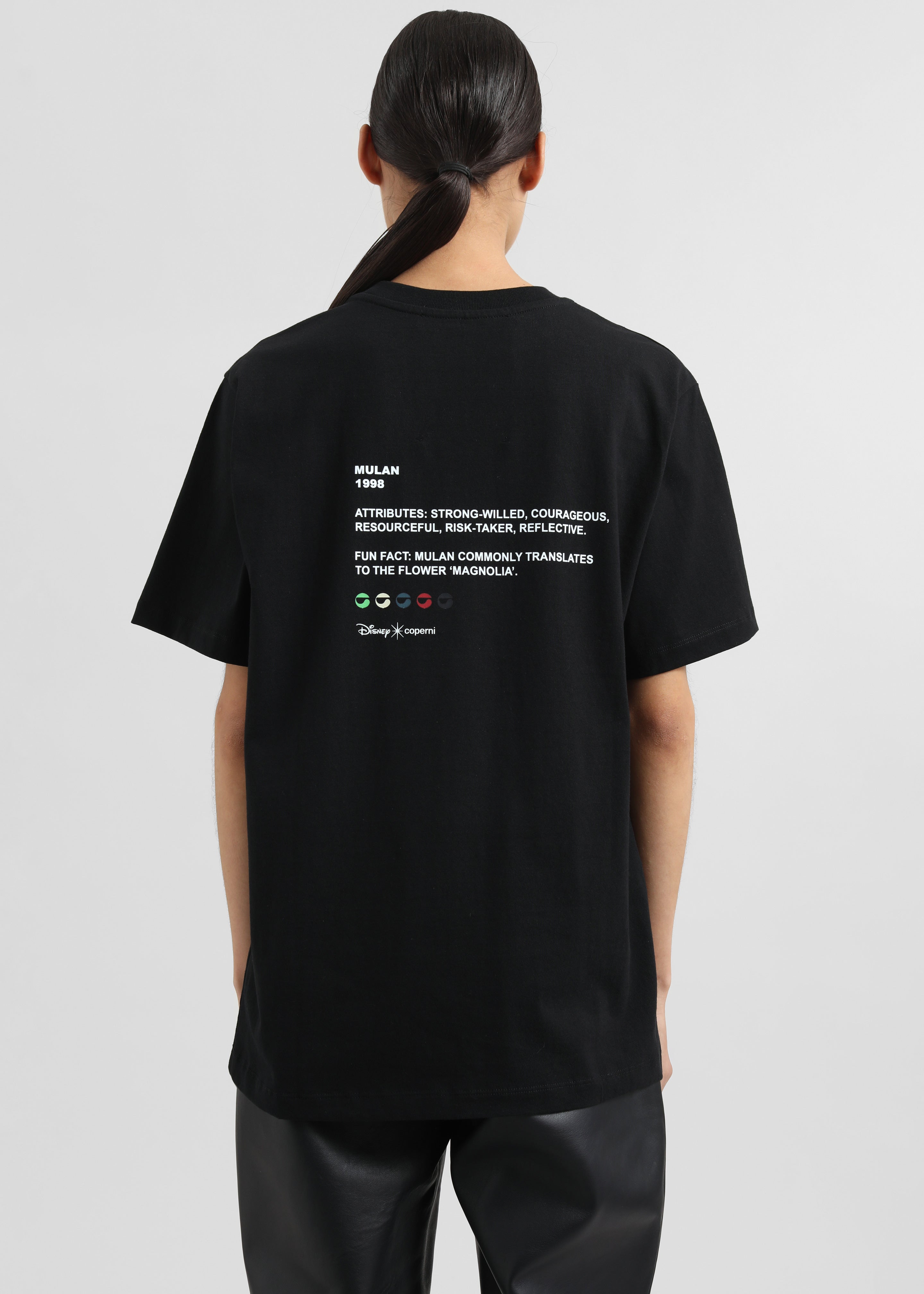 Disney x Coperni Mulan T-Shirt - Black - 3