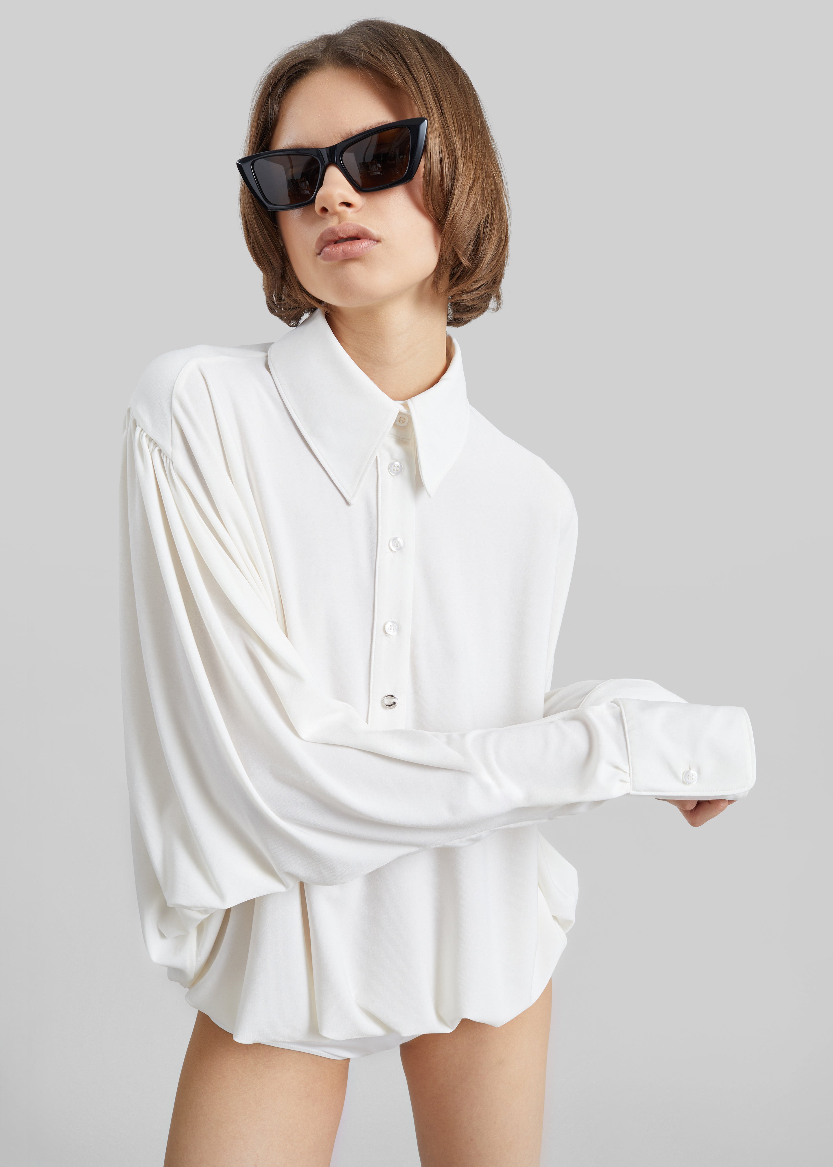 Coperni Draped Boxy Body - White – The Frankie Shop Europe