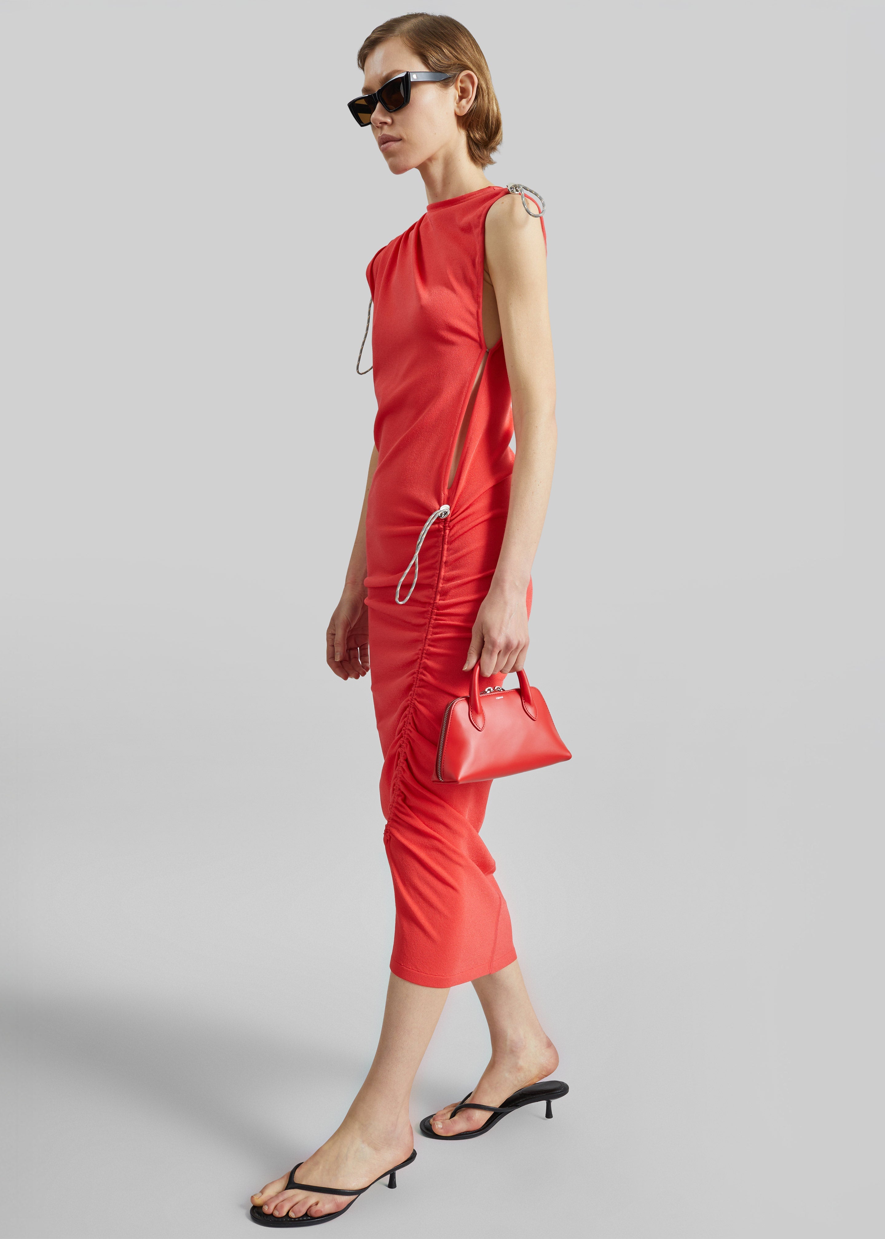 Coperni Duffle Belt Bag - Red - 7