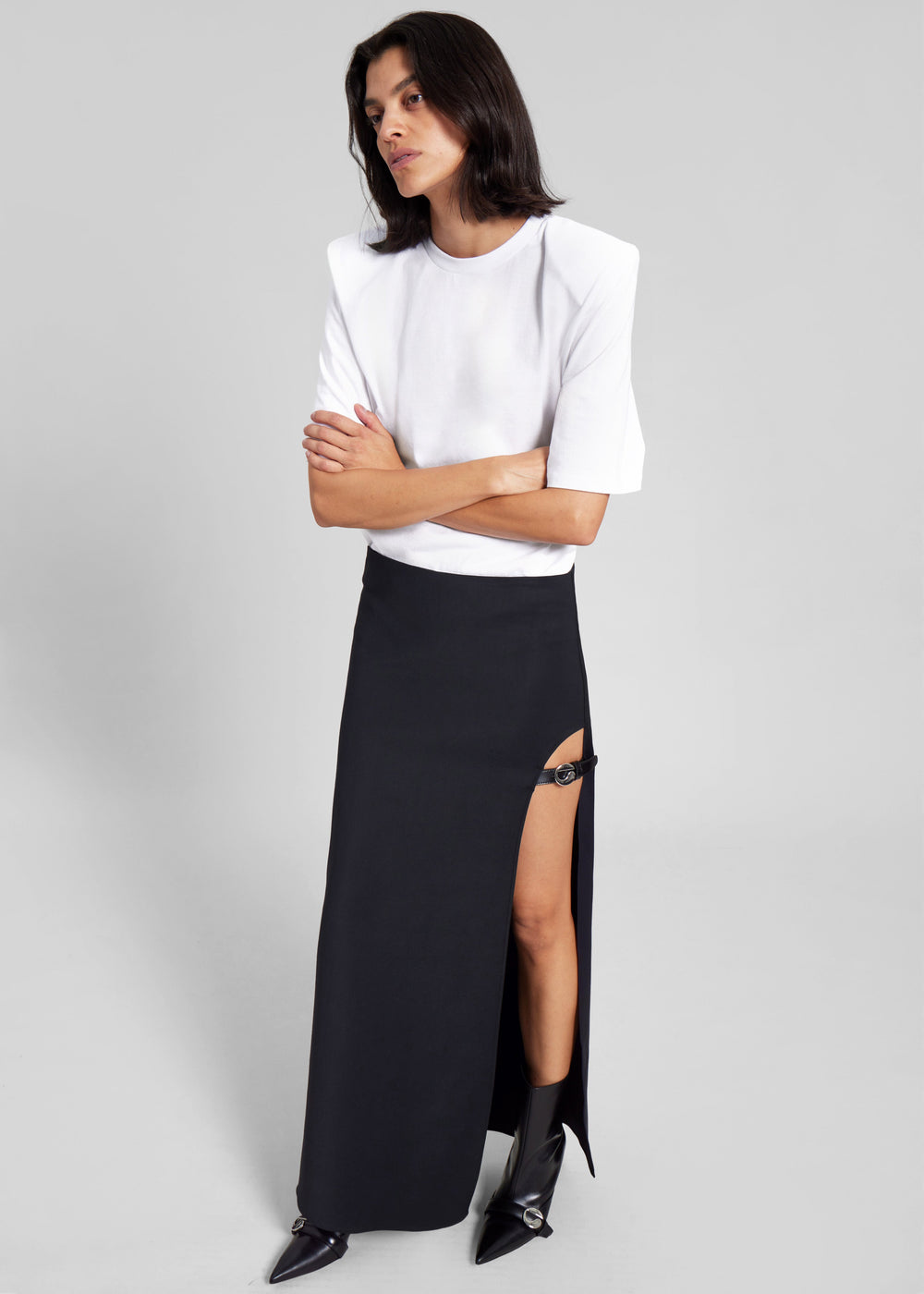 Coperni Garter Belt Skirt - Black